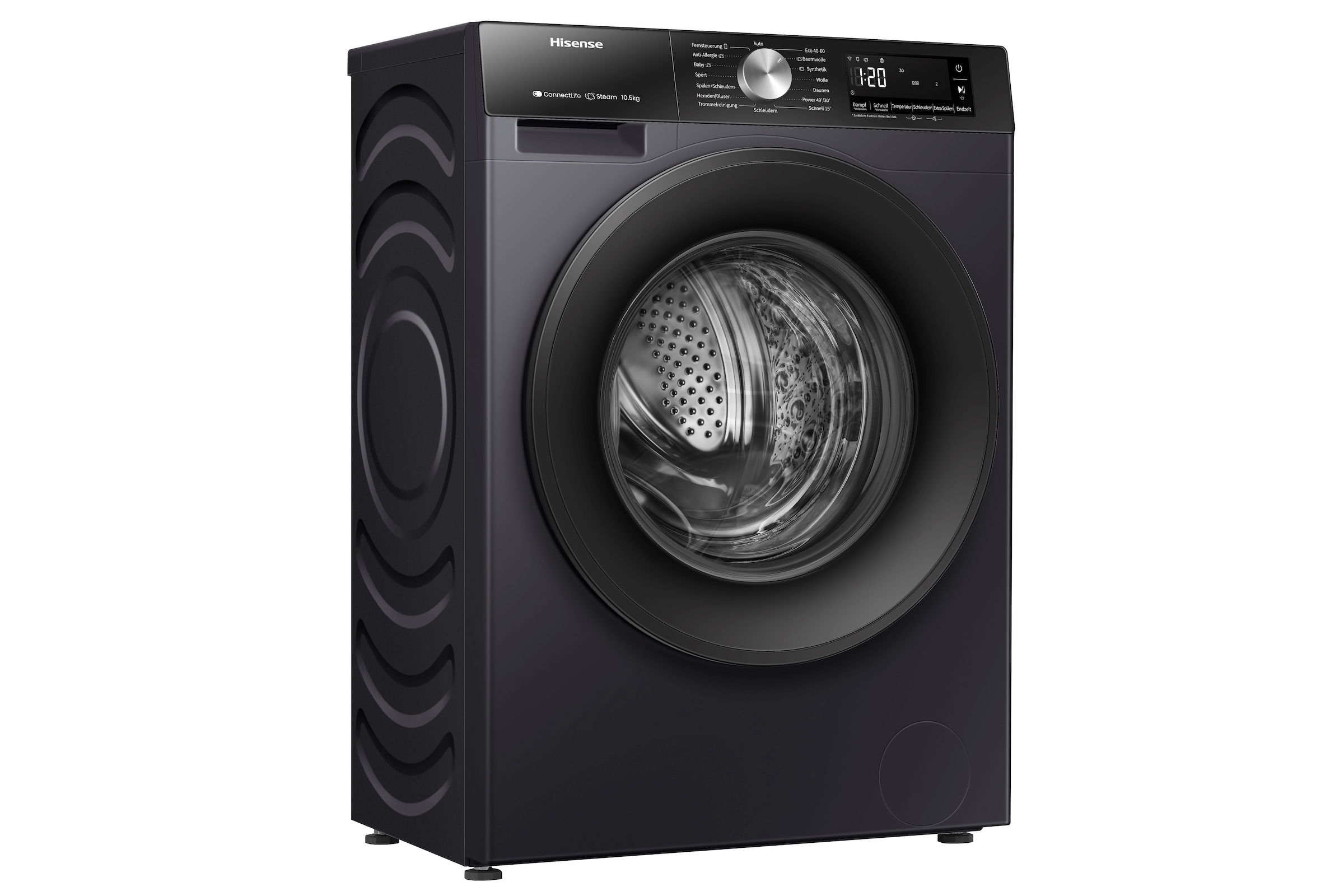 Hisense Waschmaschine »WF5S1045BB«, 10,5 kg, 1400 U/min, AutoDosing günstig online kaufen