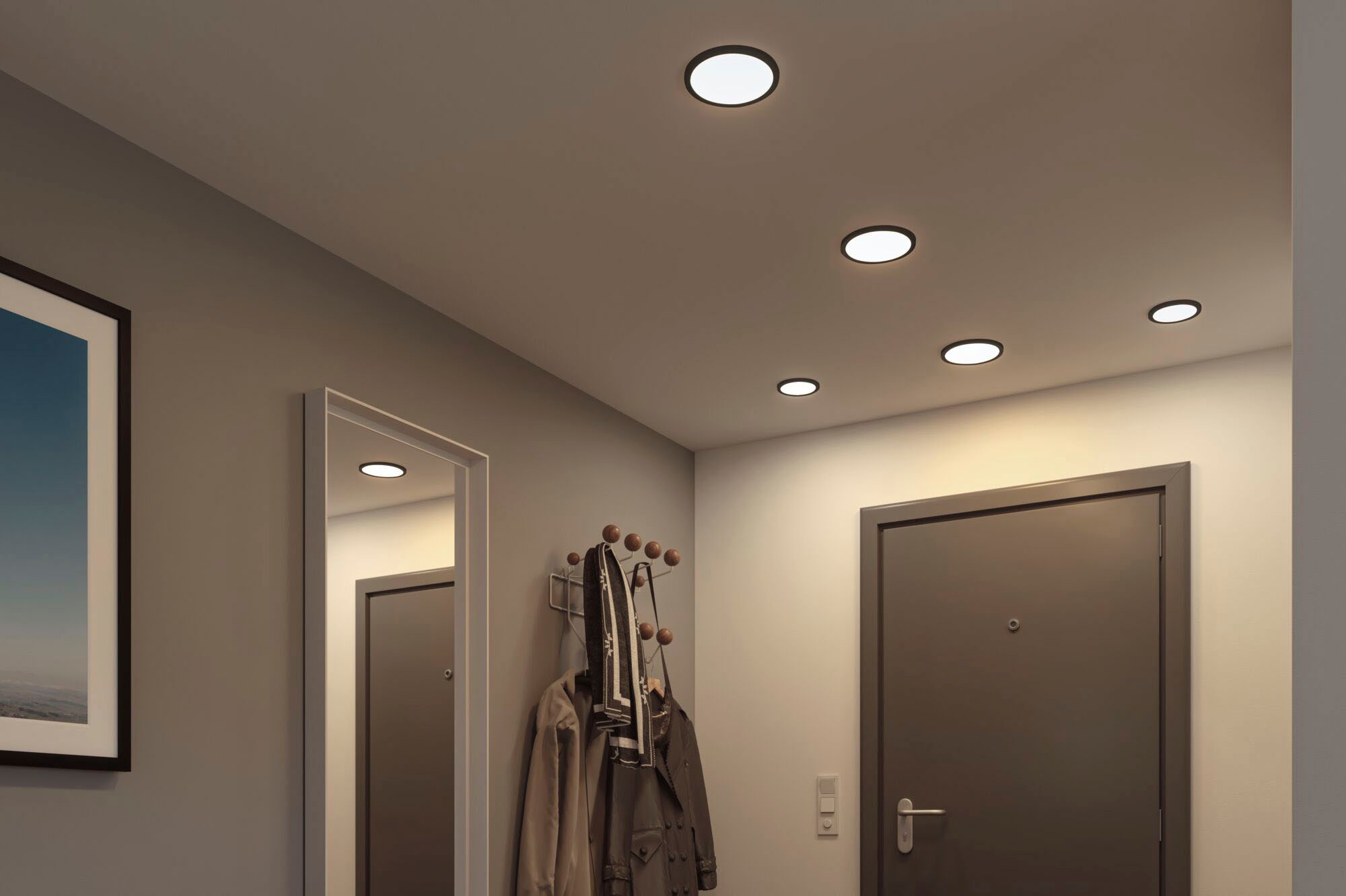 Paulmann LED Bad-Einbauleuchte »Areo«, Schutzart IP44, Ø 11,8 cm, inkl. LED Leuchtmittel