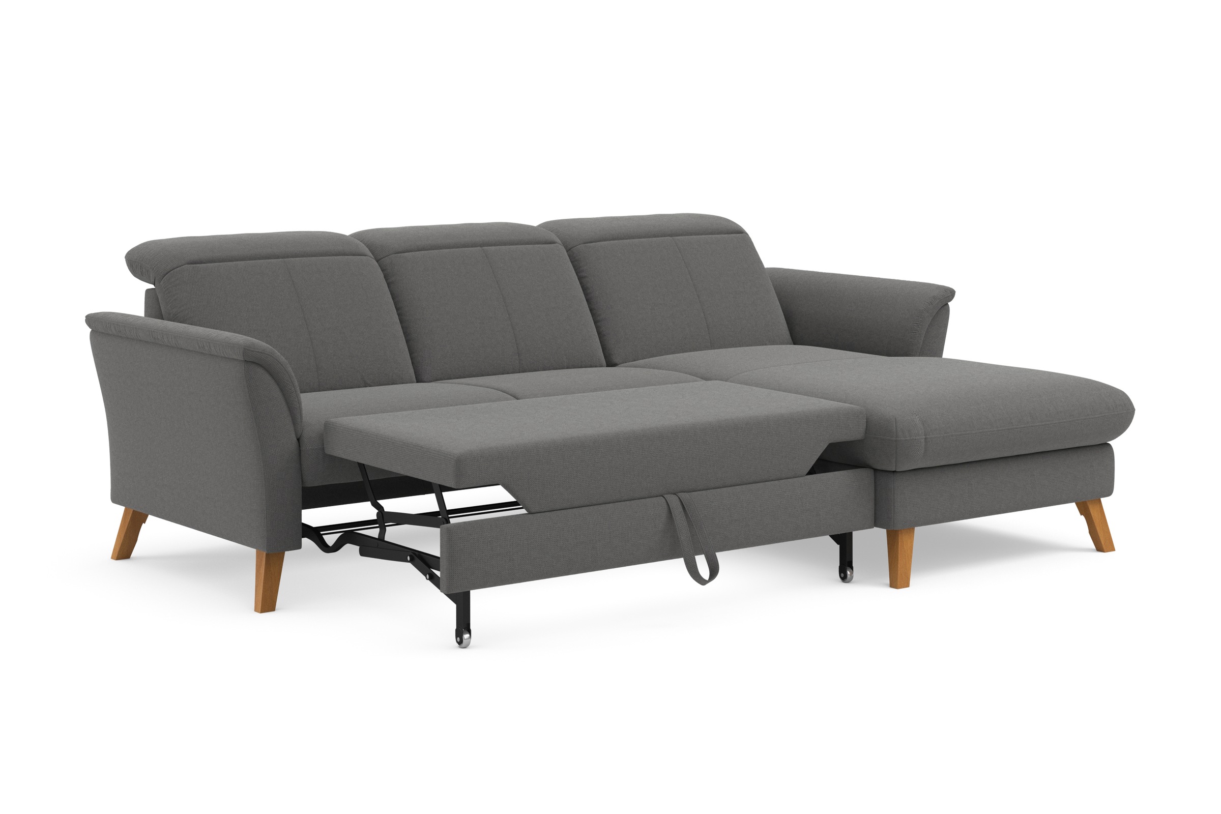 sit&more Ecksofa »Romero L-Form«, wahlweise mit oder ohne Relax-Funktion, Bettfunktion, Bettkasten