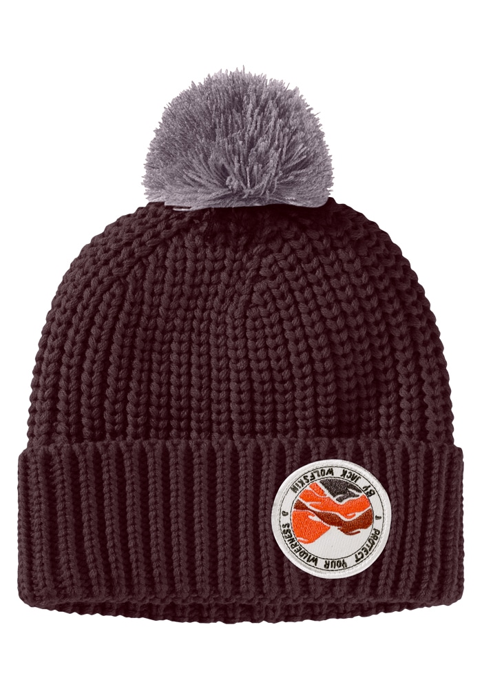 Jack Wolfskin Bommelmütze »POMPOM BADGE BEANIE K«
