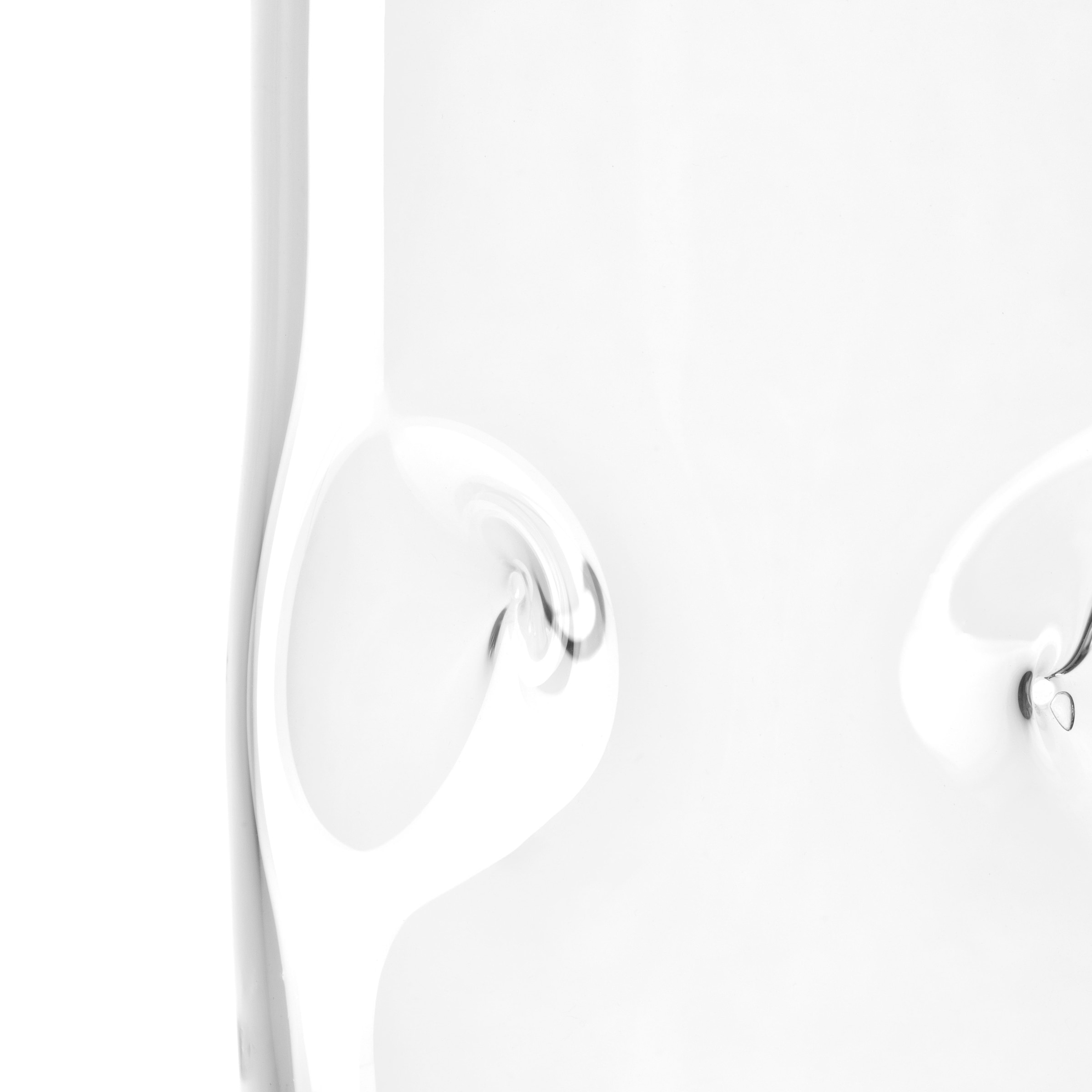 LEONARDO Gläser-Set »Trinkglas VESUVIO, 300 ml, 4er-Set«, (Set, 4 tlg.), konische Form, markantes Design - mit Einquetschungen