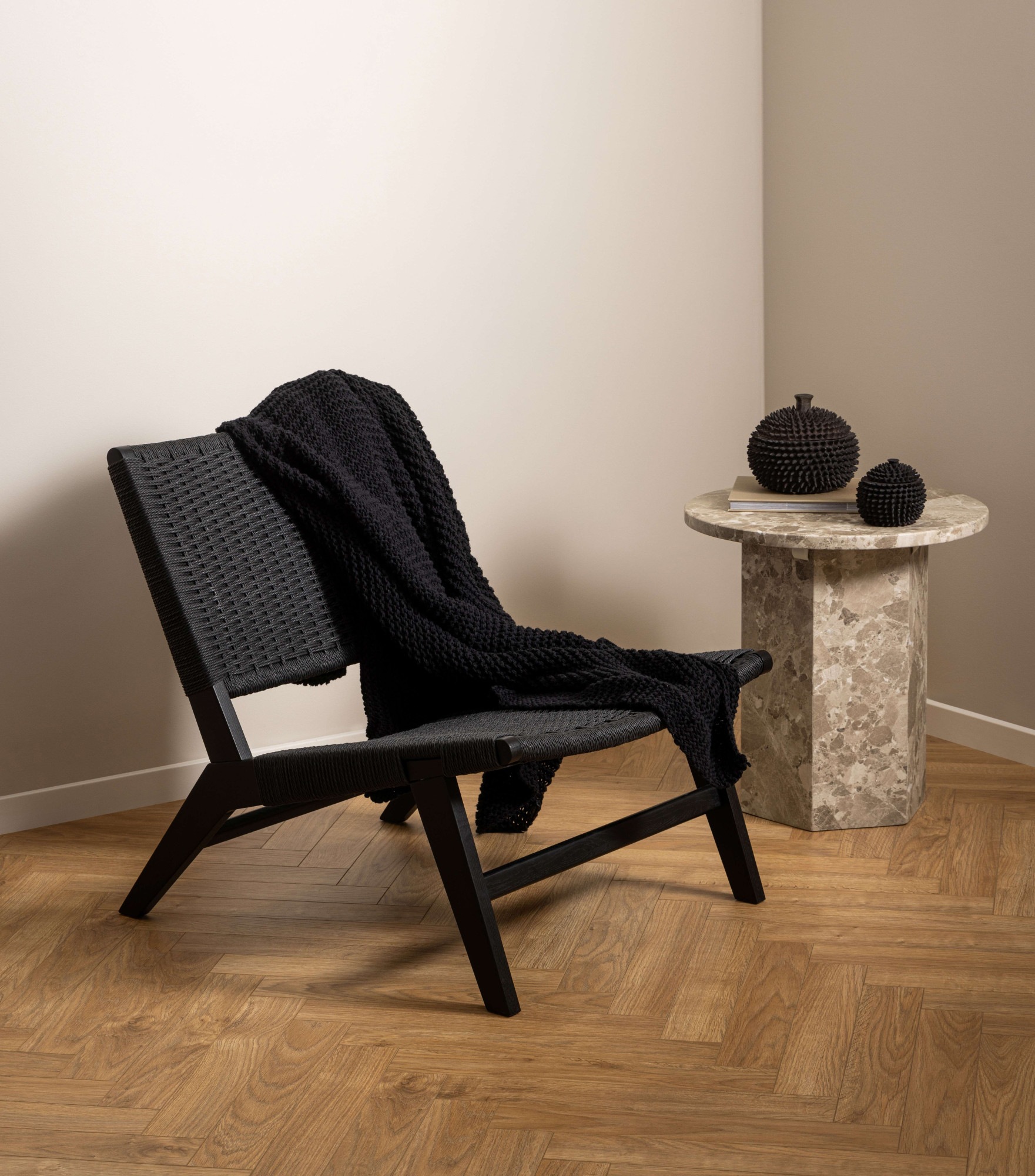 ACTONA GROUP Loungesessel »Carson«, Eiche, minimalistischer Stil, erhältlic günstig online kaufen