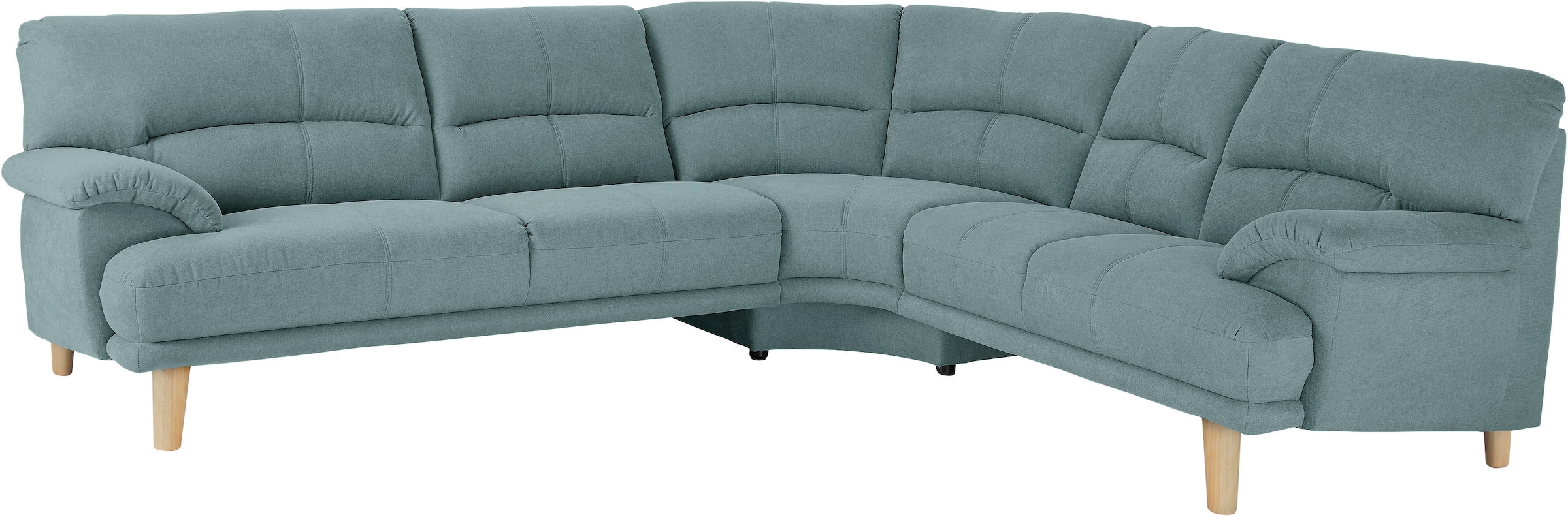 TRENDMANUFAKTUR Polsterecke »Cecilia, italienisches Designsprache, modern und komfortabel, L-Form,« toller Sitzkomfort und bequeme Armlehnen