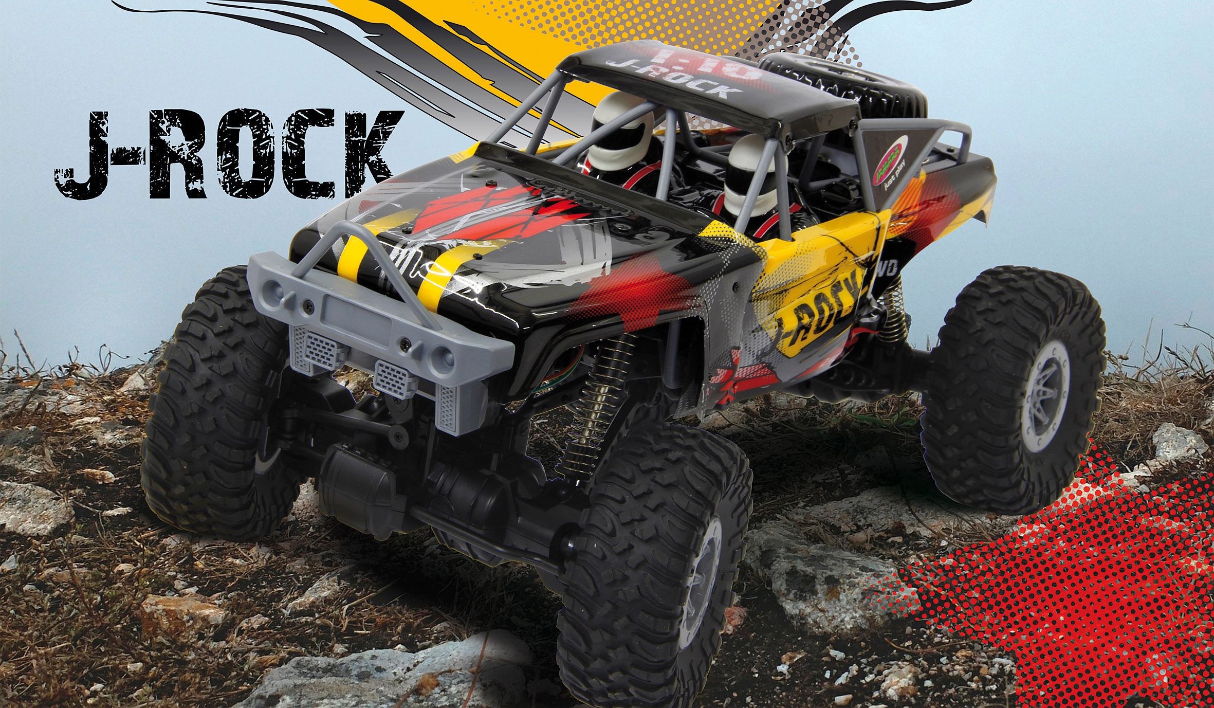 Jamara RC-Monstertruck »J-Rock Crawler 4WD 1:10 2,4 GHz«