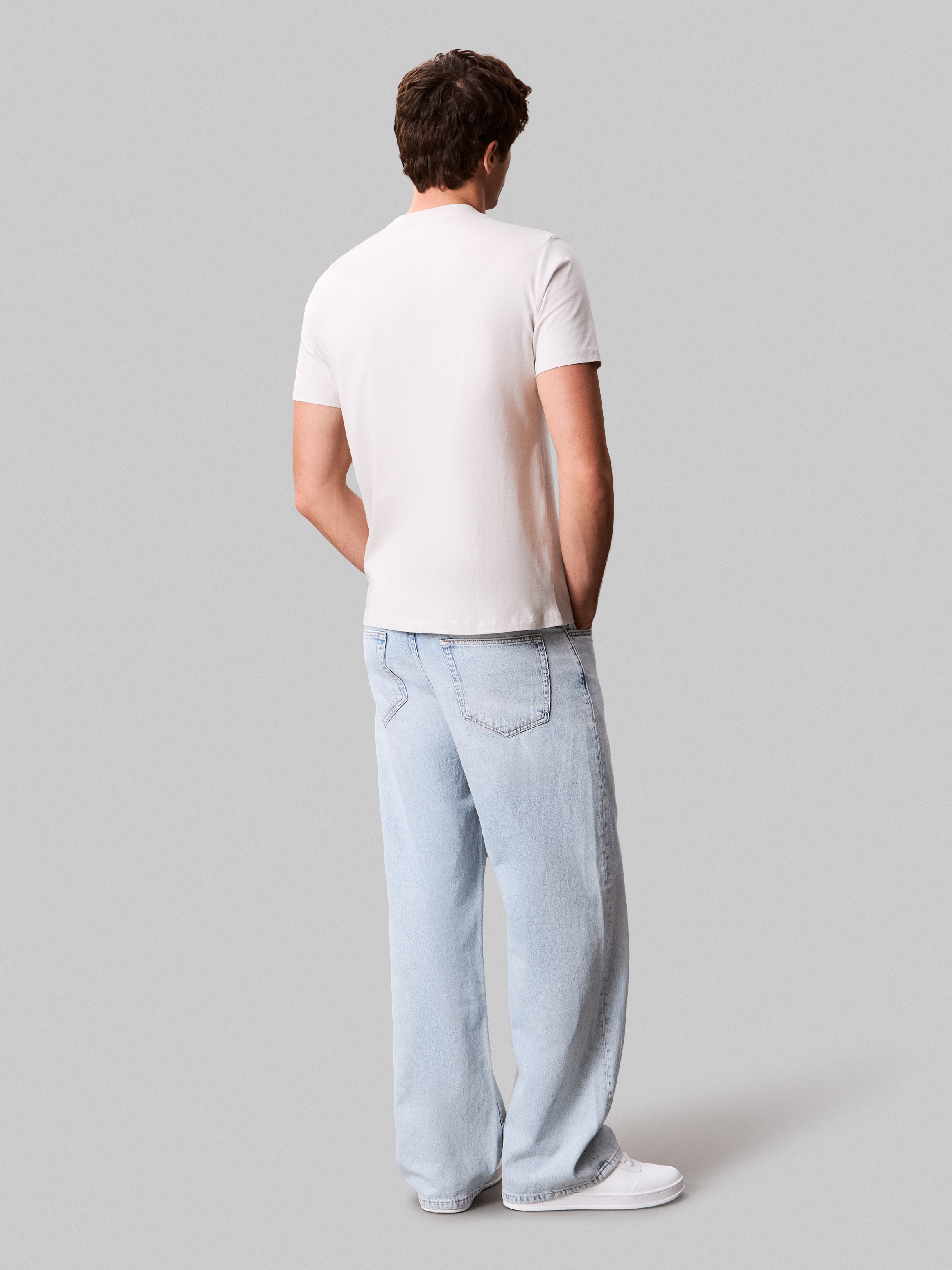 Calvin Klein Jeans T-Shirt »SS 30s E CLVN LN BG«, mit Logo-Schriftzug