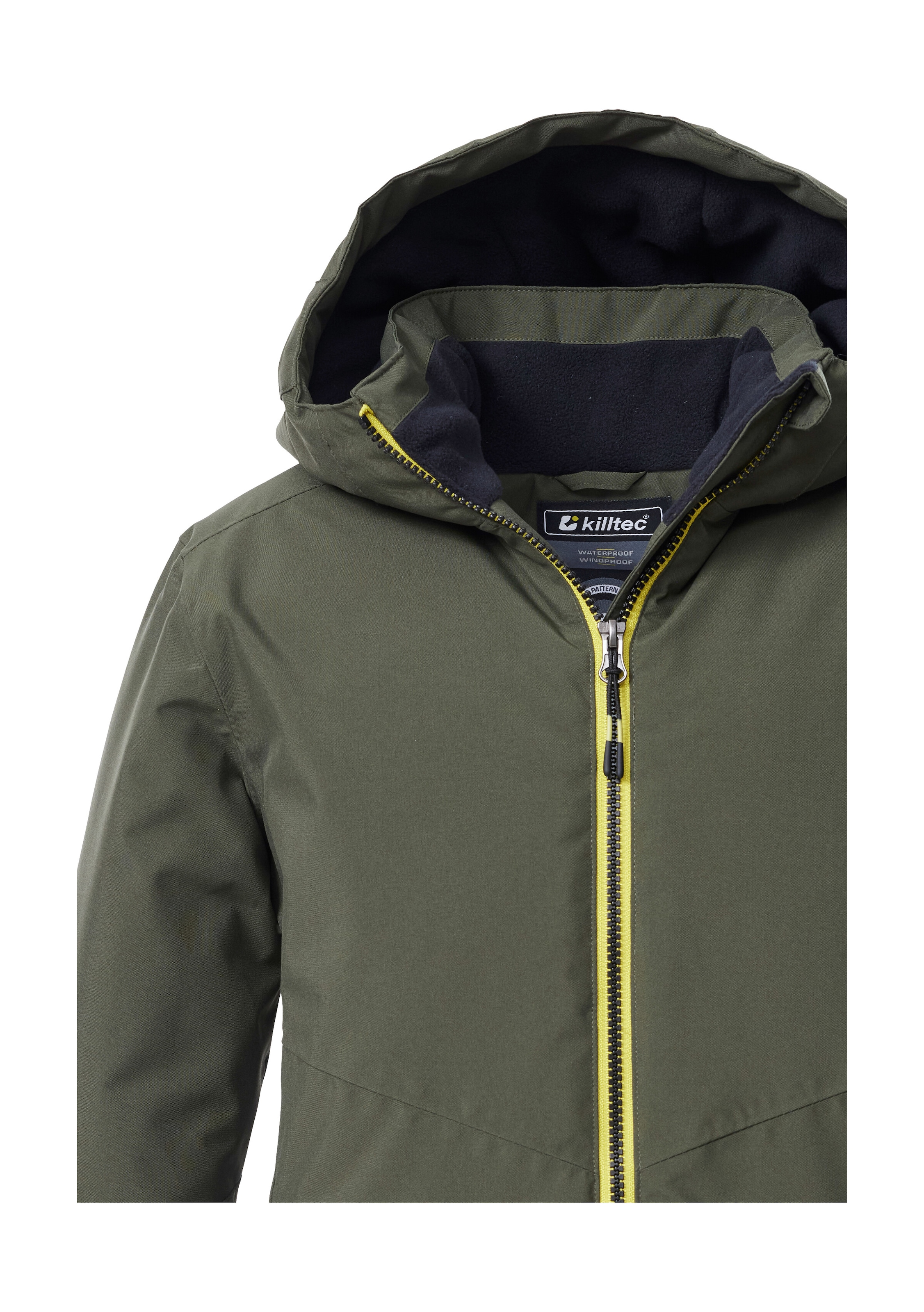 Killtec Funktionsjacke »KOW 221 BYS JCKT« Wind- und wasserdichte Kinderjacke mit verstellbarer Kapuze