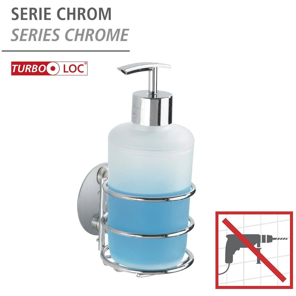WENKO Seifenspender »Turbo-Loc®«, (1 tlg.), 285 ml