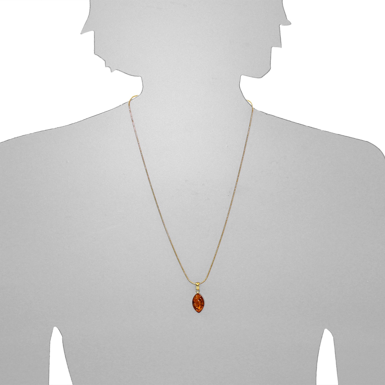 OSTSEE-SCHMUCK Kette mit Anhänger »Ostsee-Schmuck Kette mit Anhänger Macy Kette mit Anhänger Macy«