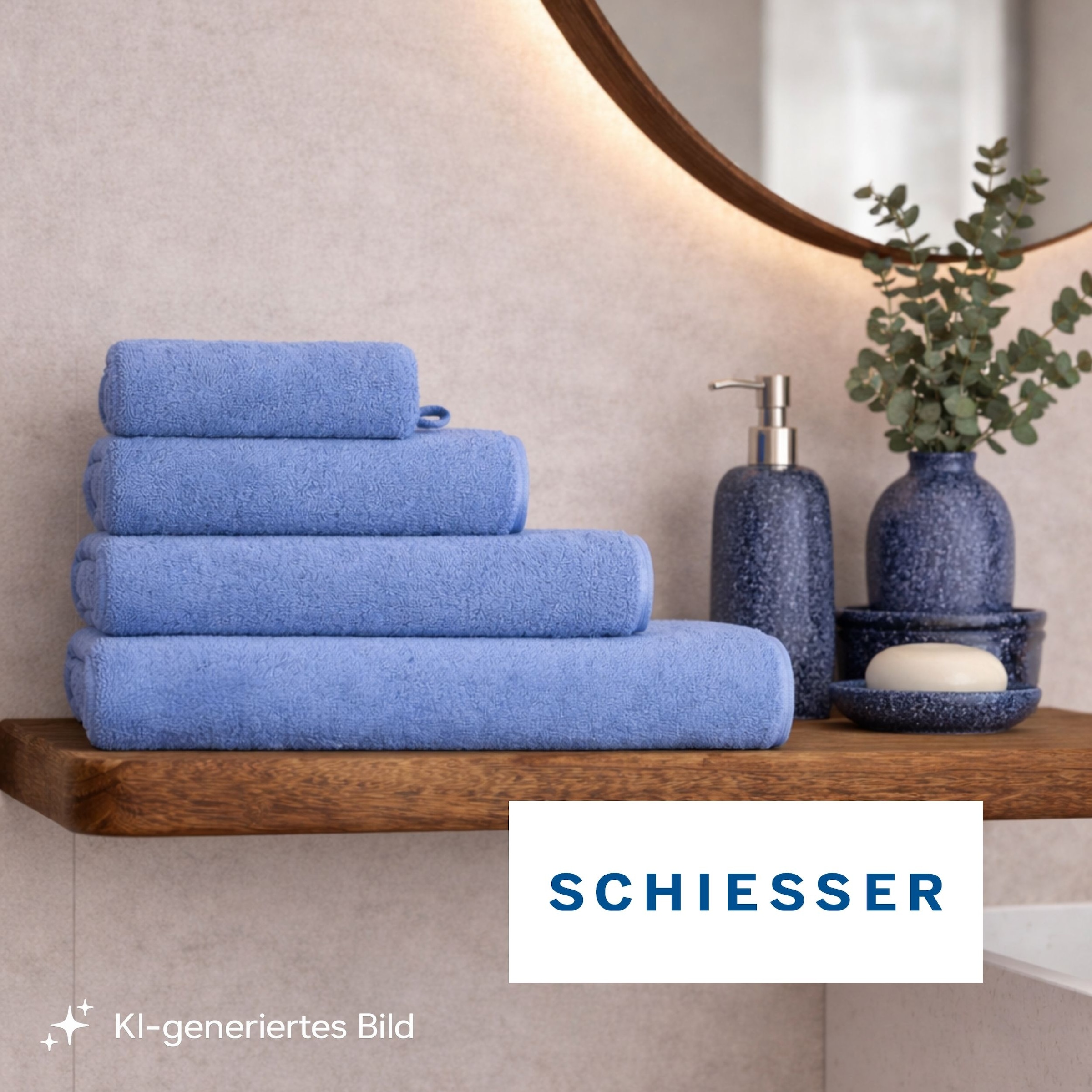 Schiesser Handtücher »Milano aus 100% Baumwolle mit eleganter Bordüre in Hoch-Tief-Optik« OEKO-TEX® MADE IN GREEN