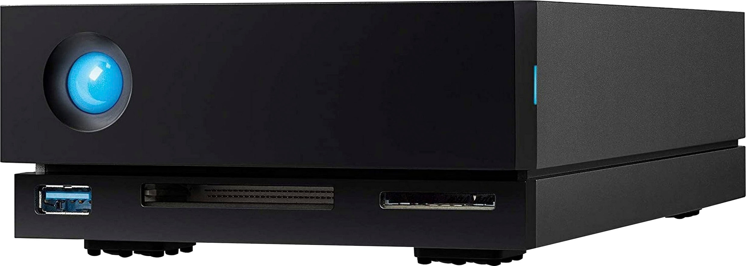 LaCie externe HDD-Festplatte »1big Dock Thunderbolt 3«, 3,5 Zoll, Anschluss USB 3.0-SD-/CF-Kartensteckplätze-Thunderbolt 3-DisplayPort