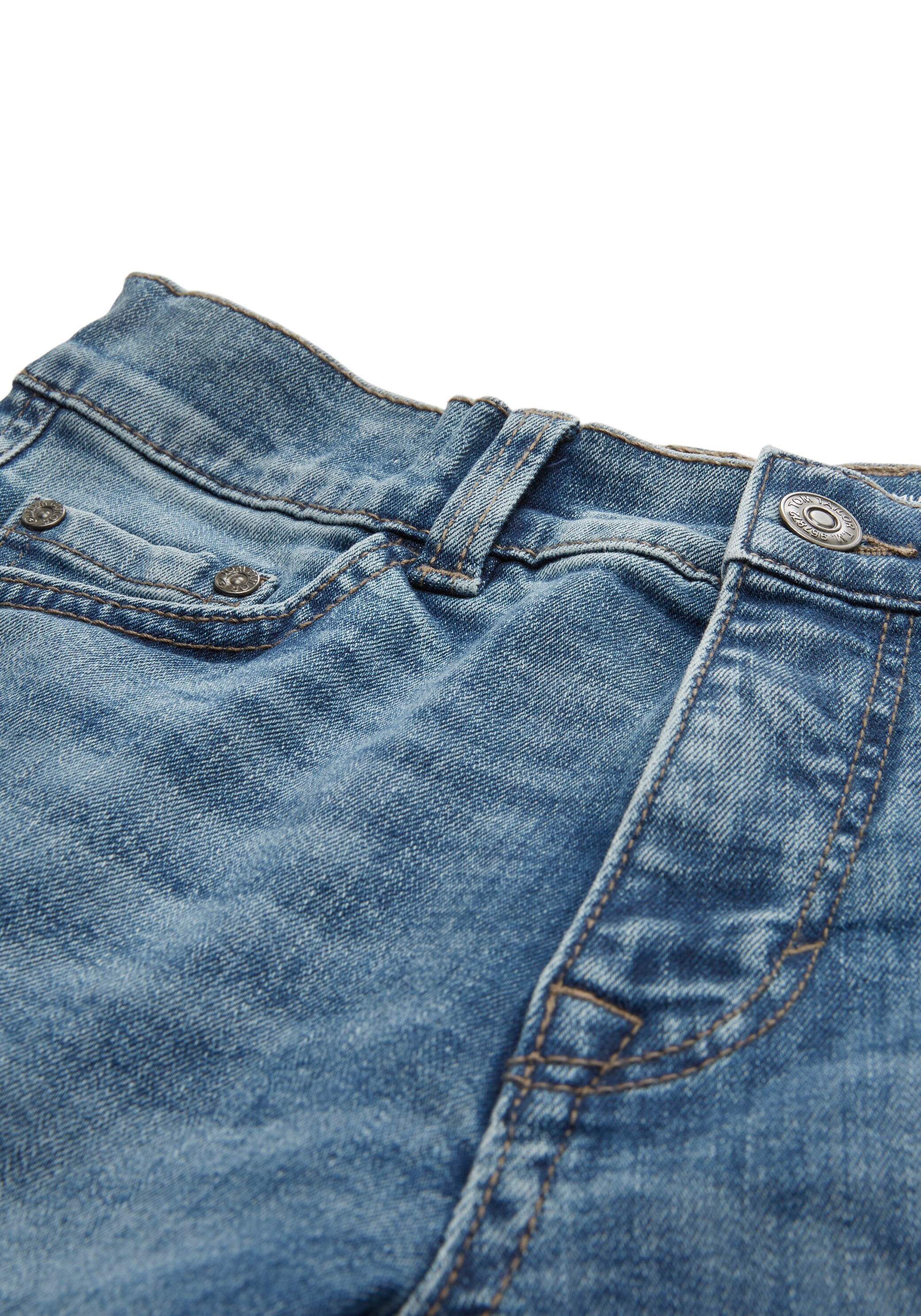 3. Bild von TOM TAILOR Jeansshorts, Kontrastnaht vorhanden