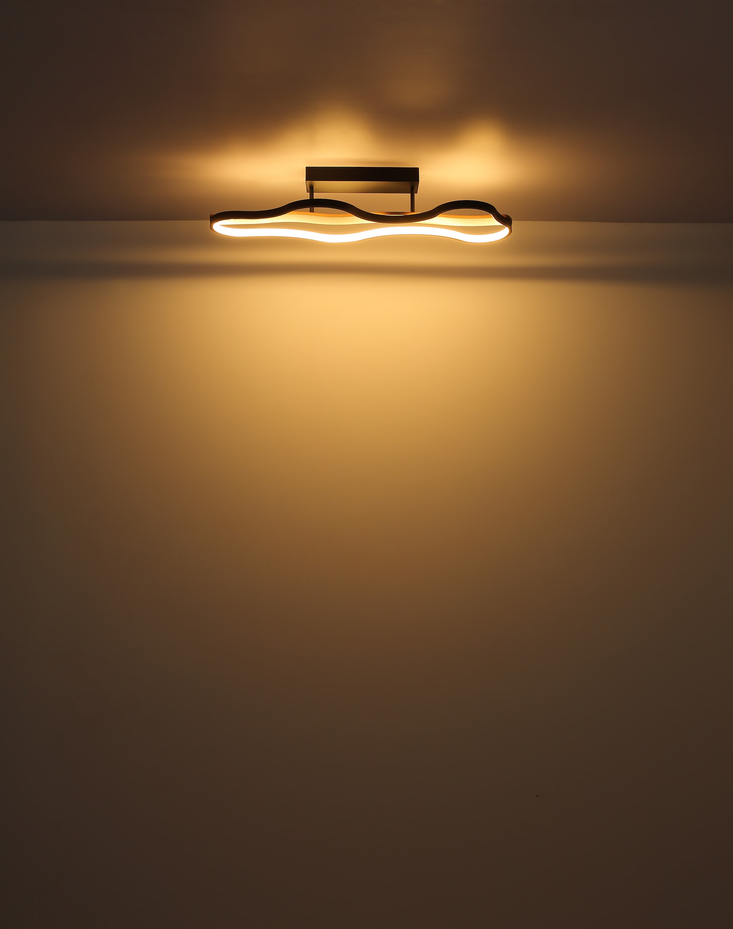 GLOBO LIGHTING LED Deckenleuchte »BEZZY« LED-Modul Warmweiß Deckenlampe/Wohnzimmer/Schlafzimmer/modern