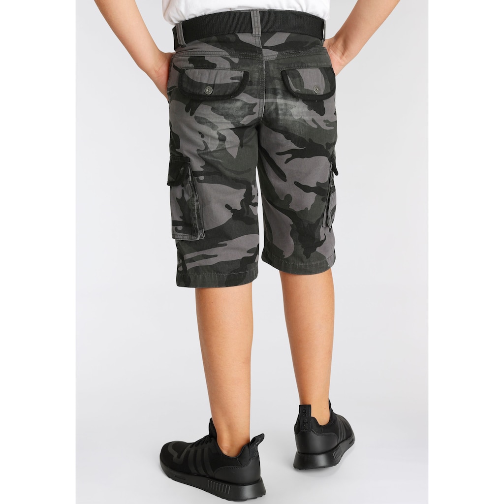 KIDSWORLD Bermudas »Bermudas+Gürtel«, (Set, 2 tlg., mit Gürtel)