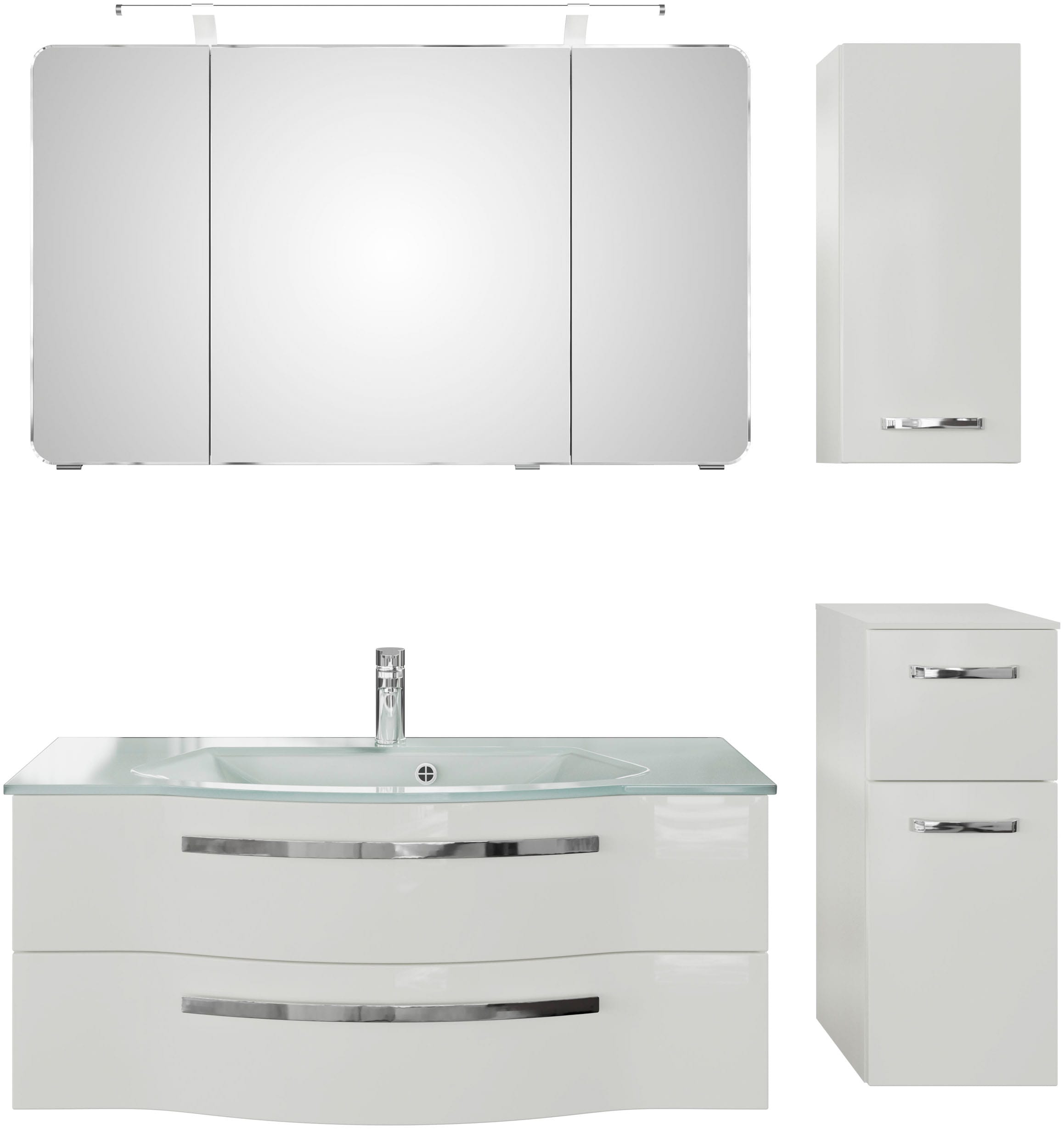 Saphir Badmöbel-Set »Serie 4005«, (Set, 5 St.) günstig online kaufen