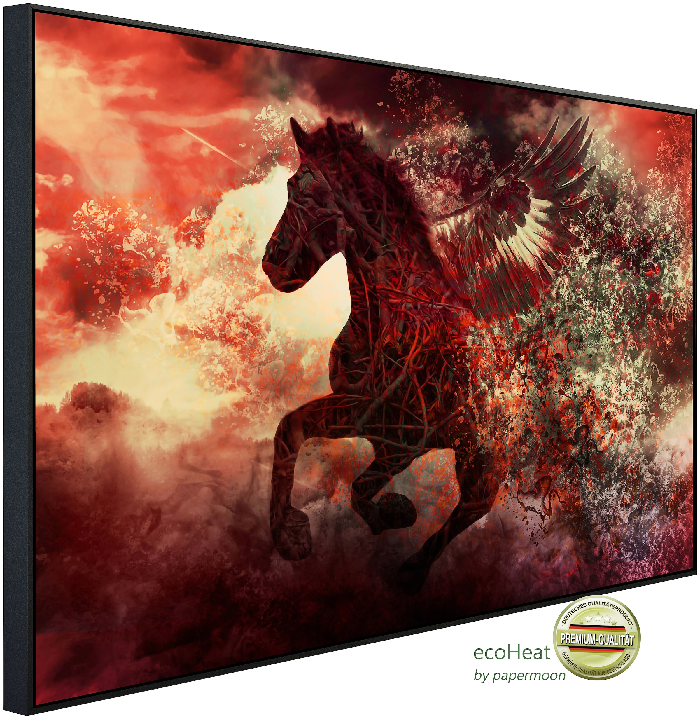 Papermoon Infrarotheizung »Apokalypse Fantasiepferd«, sehr angenehme Strahl günstig online kaufen