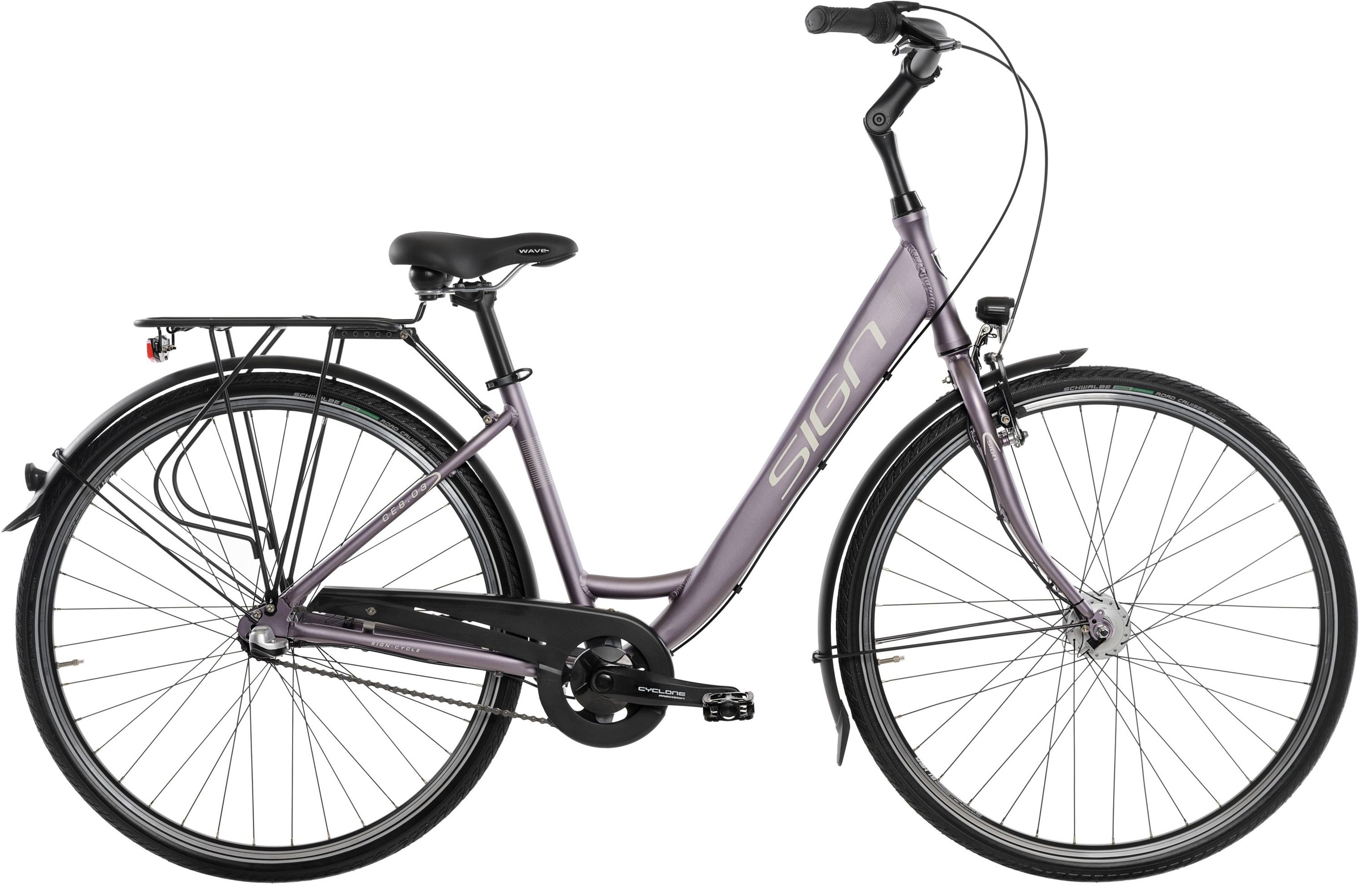 Bild von SIGN Cityrad, 3 Gang, Shimano, NEXUS SG-3C41 Schaltwerk, für Damen und Herren