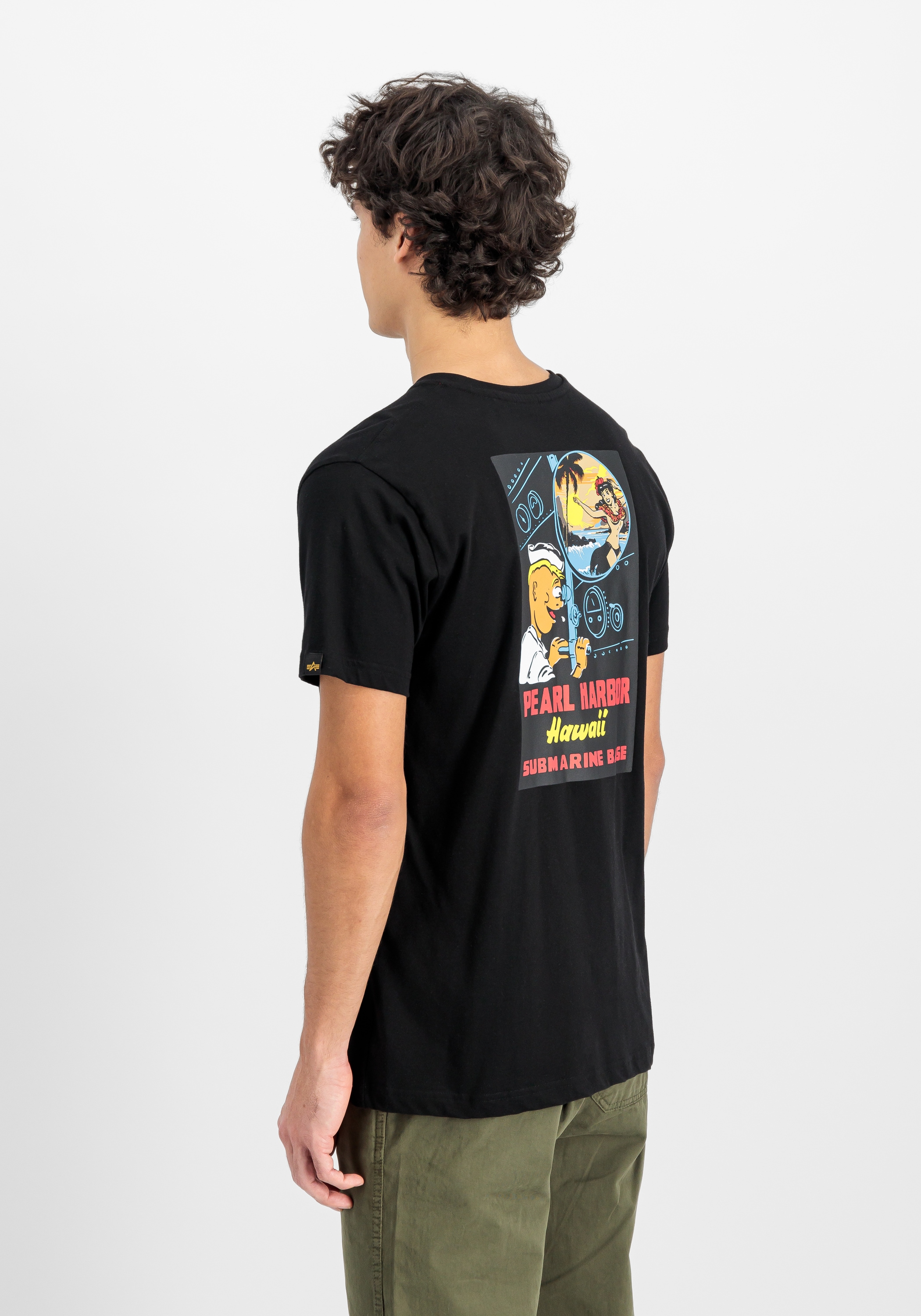 Alpha Industries T-Shirt »Alpha Industries Men - T-Shirts Pearl Harbor T Back Print«