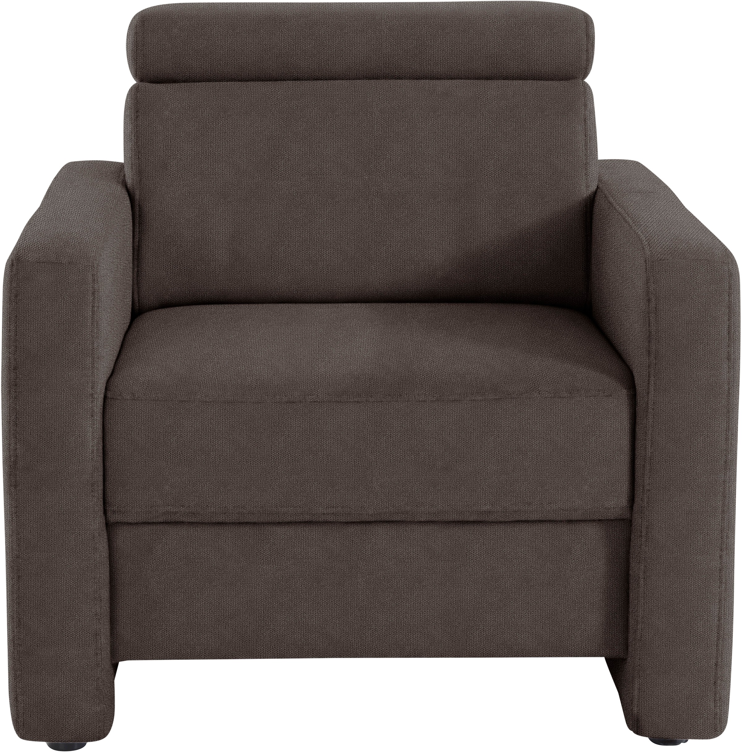 sit&more Sessel »Bologna« mit Federkern, inklusive Kopfteilverstellung günstig online kaufen