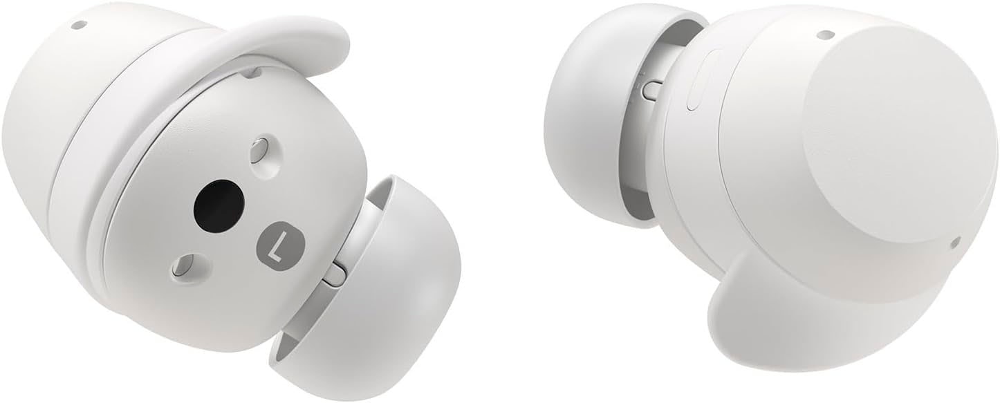 LG Bluetooth-Kopfhörer »xboom Buds Lite«, Bluetooth, Active Noise Cancelling (ANC)-Freisprechfunktion-LED Ladestandsanzeige-Multi-Point-Verbindung-Rauschunterdrückung-Sprachsteuerung-kompatibel mit Siri