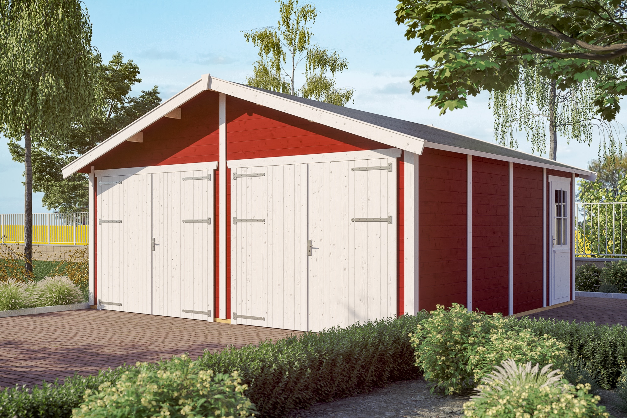 Skanholz Garage »Varberg 3«, 570 x 525 cm