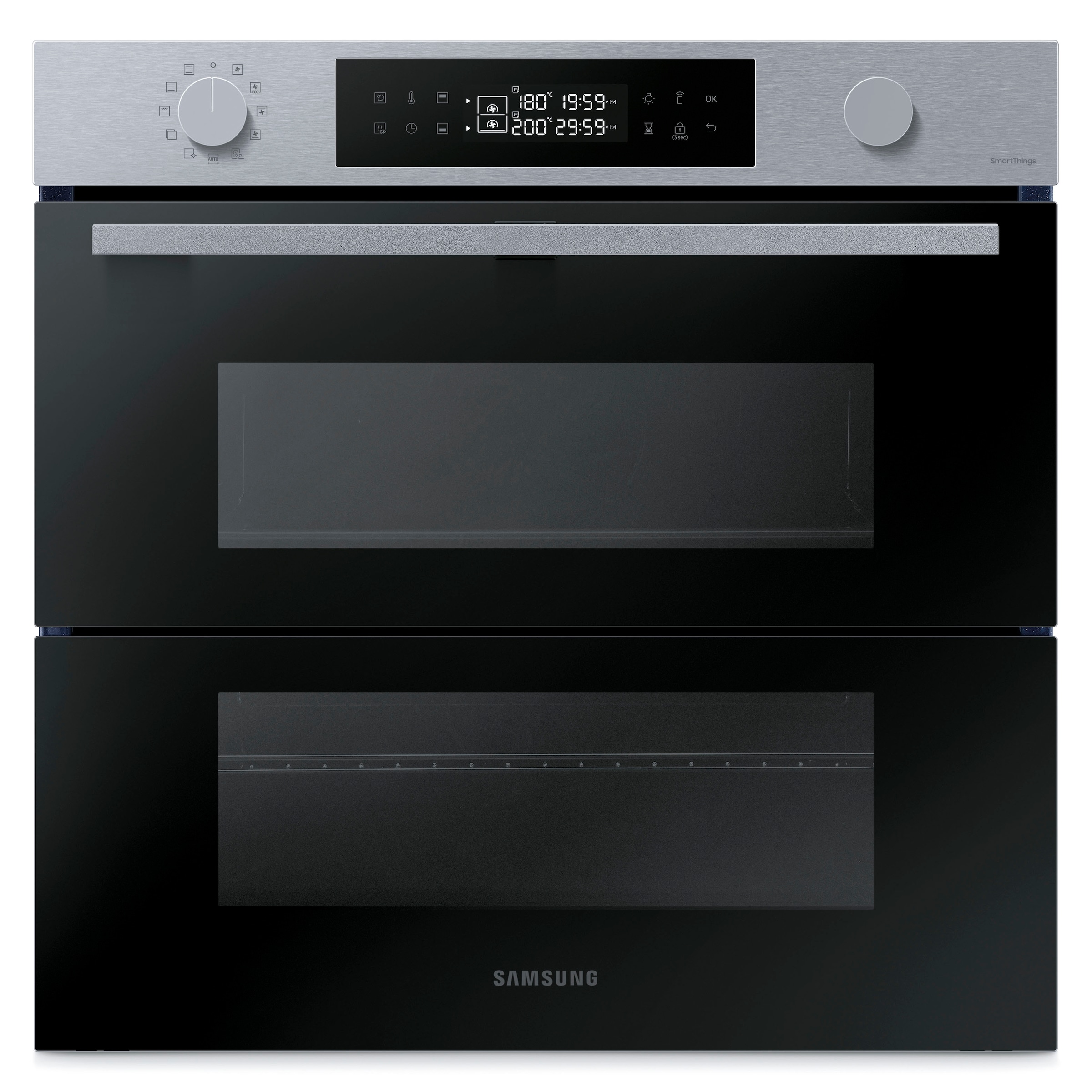 Samsung Einbaubackofen »NV7B4550VAS/U1«, Pyrolyse-Selbstreinigung, Dual Coo günstig online kaufen