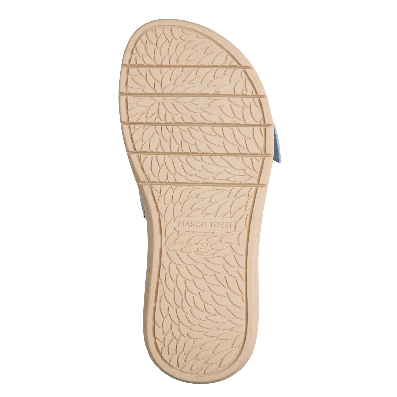 MARCO TOZZI Pantolette  Keilabsatz, Schlupfschuh mit seitlichem Stretcheinsatz