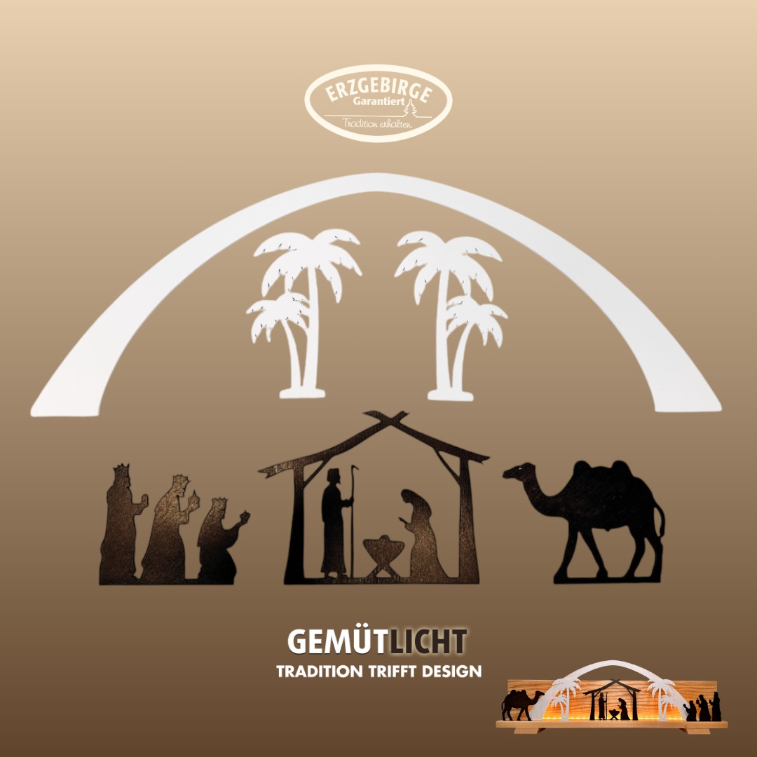 Weigla Dekofigur »Figurenset Christi Geburt für WEIGLA Dekosockel, aus Holz günstig online kaufen