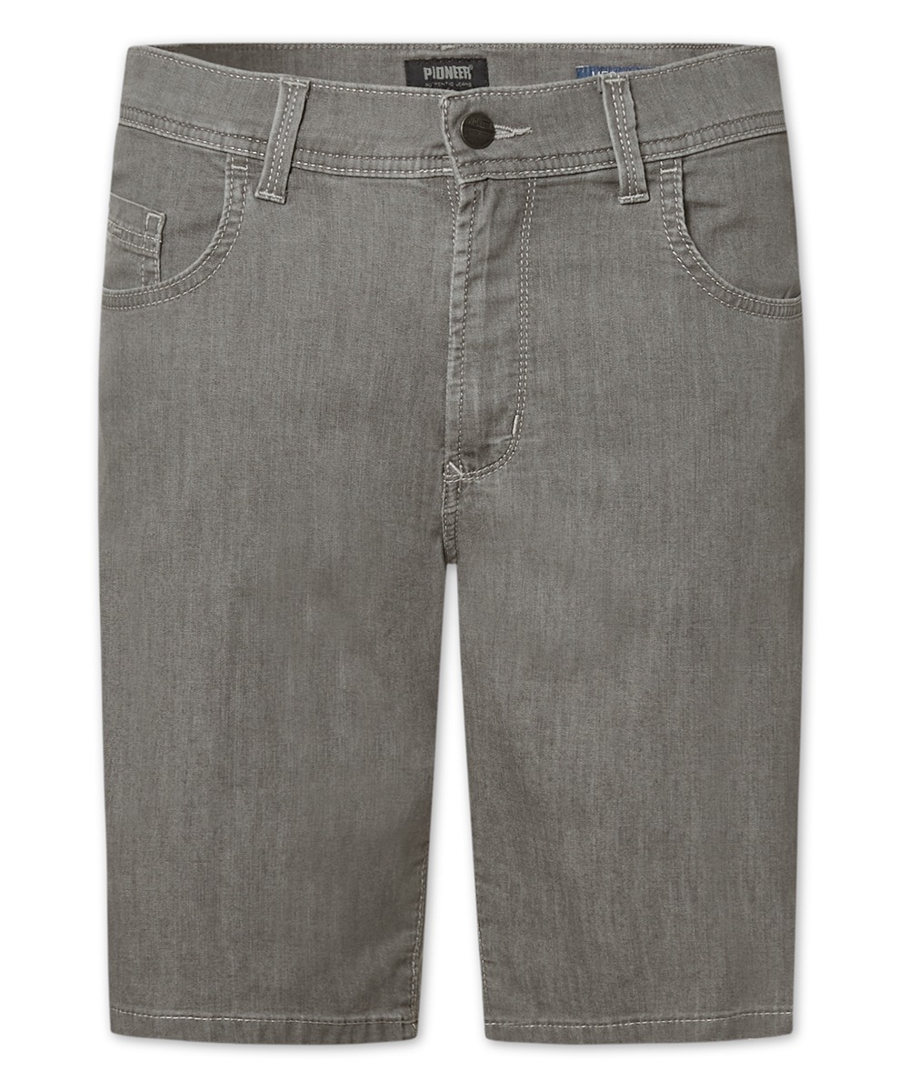 6. Bild von Pioneer Authentic Jeans Shorts »Jeansshorts Finn light«, stonewashed