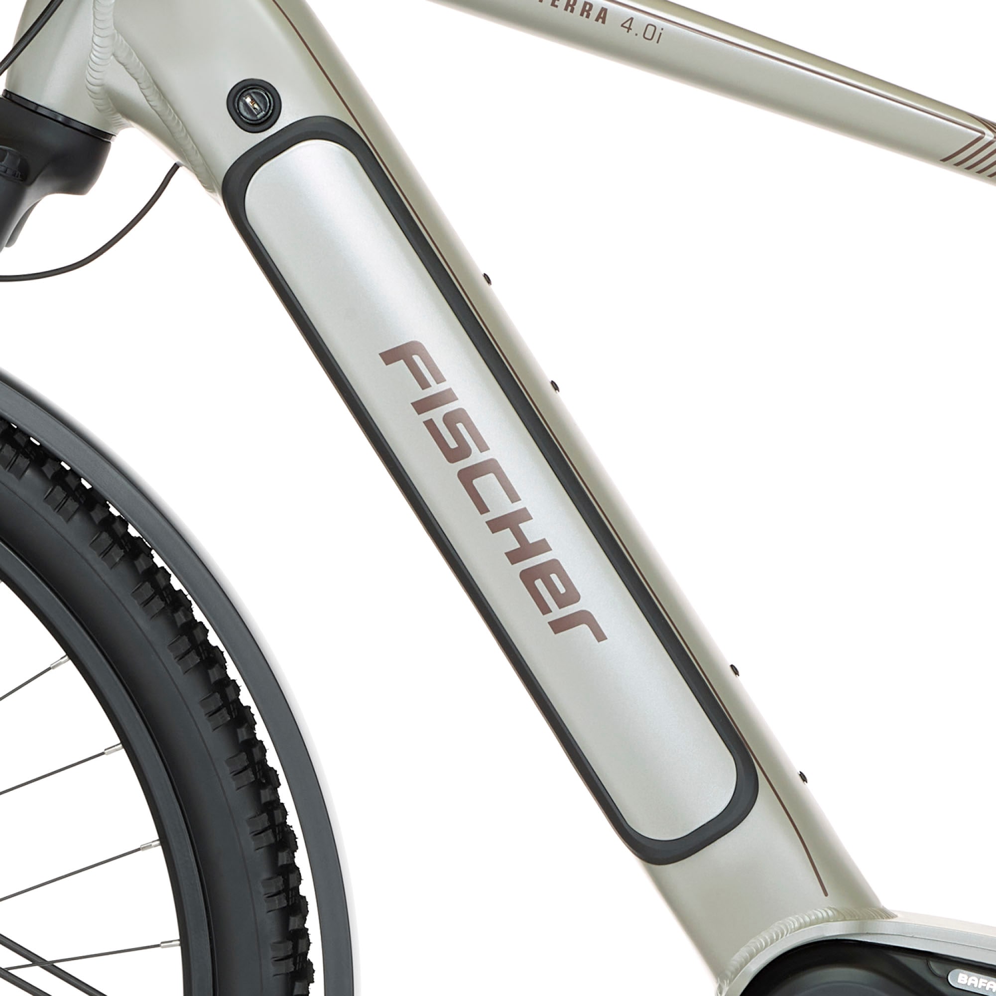 FISCHER Fahrrad E-Bike »TERRA 4.0i 55«, 10 Gang, Shimano, Deore, Mittelmotor 250 W, (mit Fahrradschloss), Pedelec