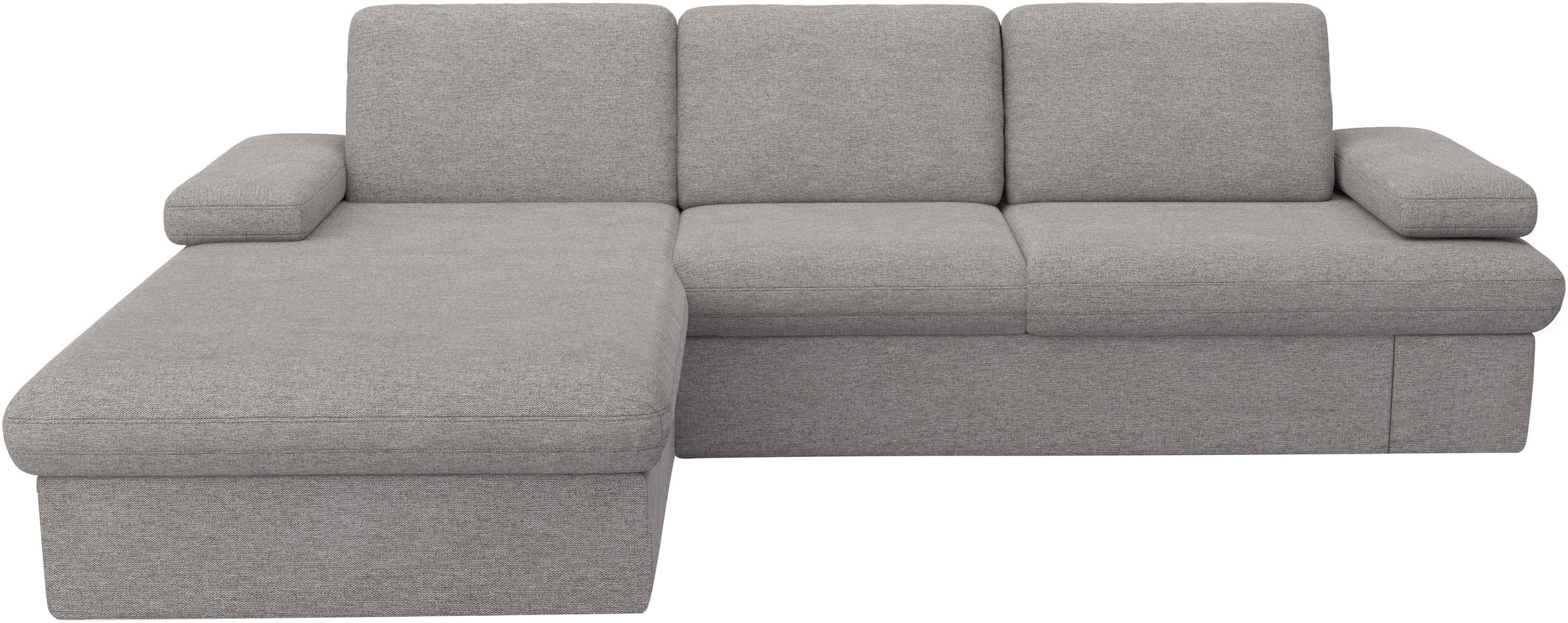 sit&more Ecksofa »Moreno L-Form, B: 247 cm« mit Armteilverstellung, optiona günstig online kaufen