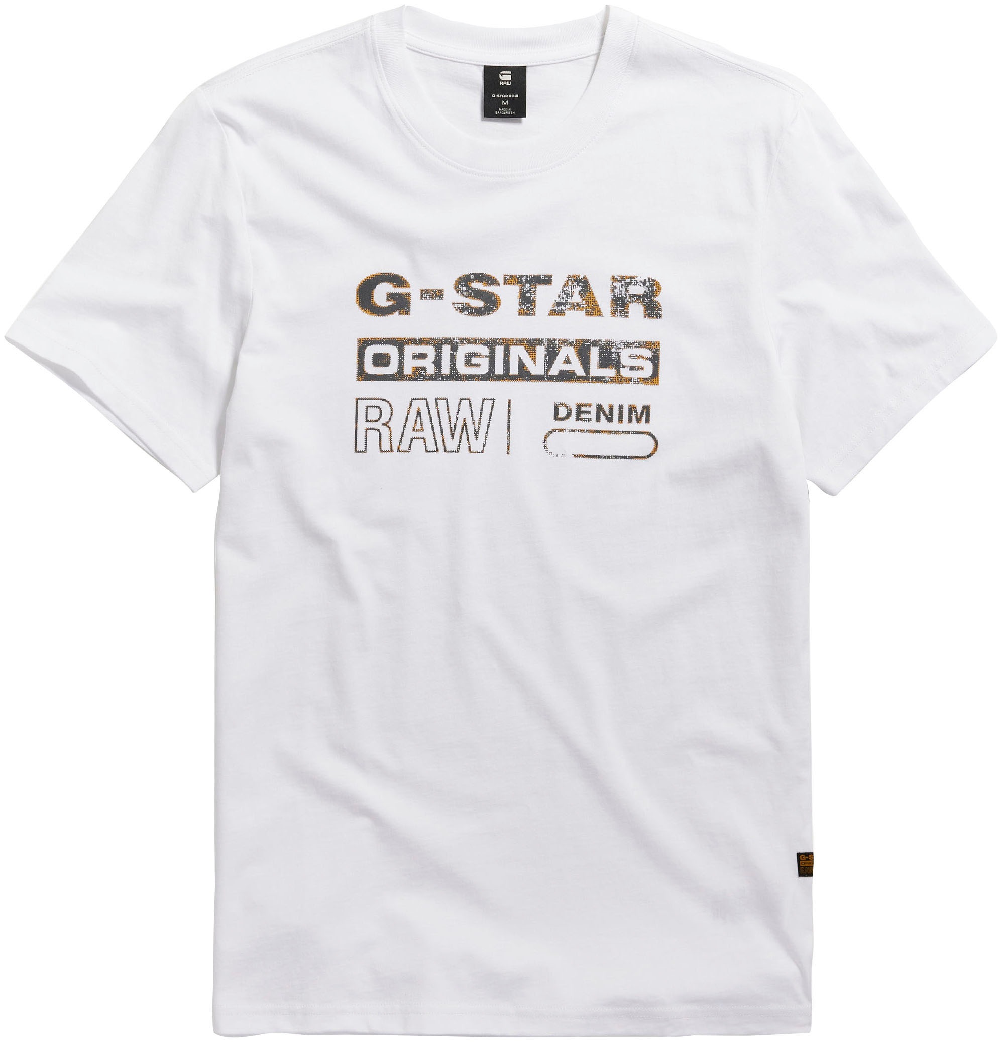 G-STAR T-Shirt »Distressed originals«