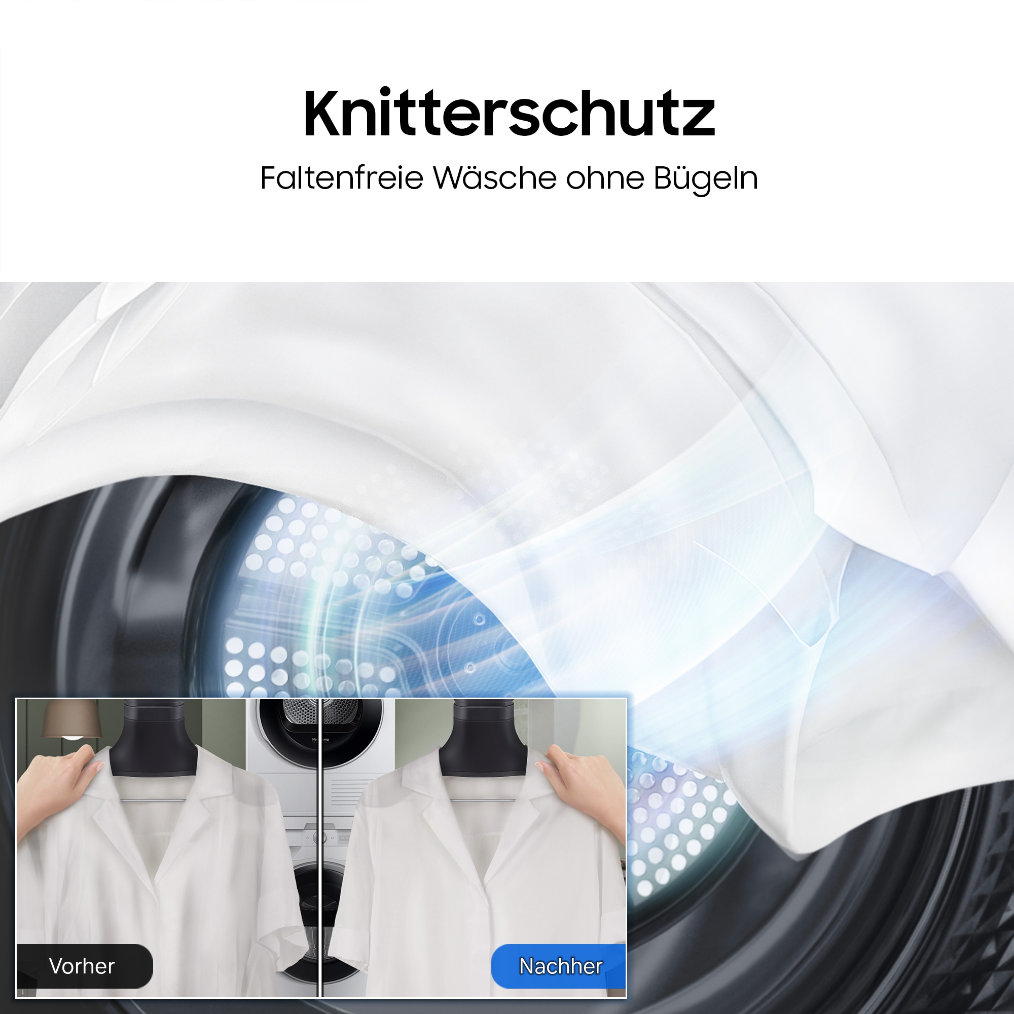 Samsung Wärmepumpentrockner »DV90DB8845GHU2« DV8400D QuickDriveᵀᴹ Option ‑ Spart bis zu 35 % Zeit