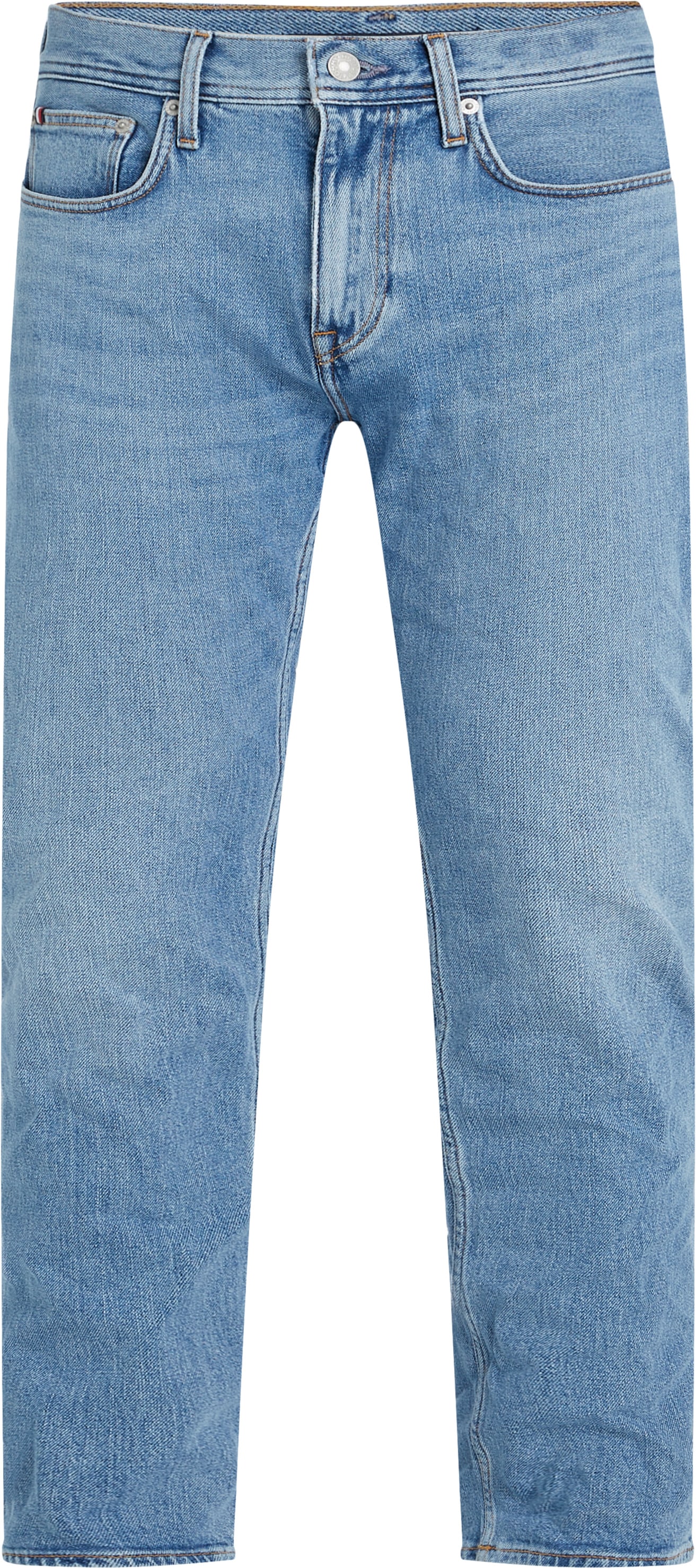 Tommy Hilfiger Straight-Jeans »STRAIGHT DENTON STR MESA BLUE«, in hellblauer Waschung