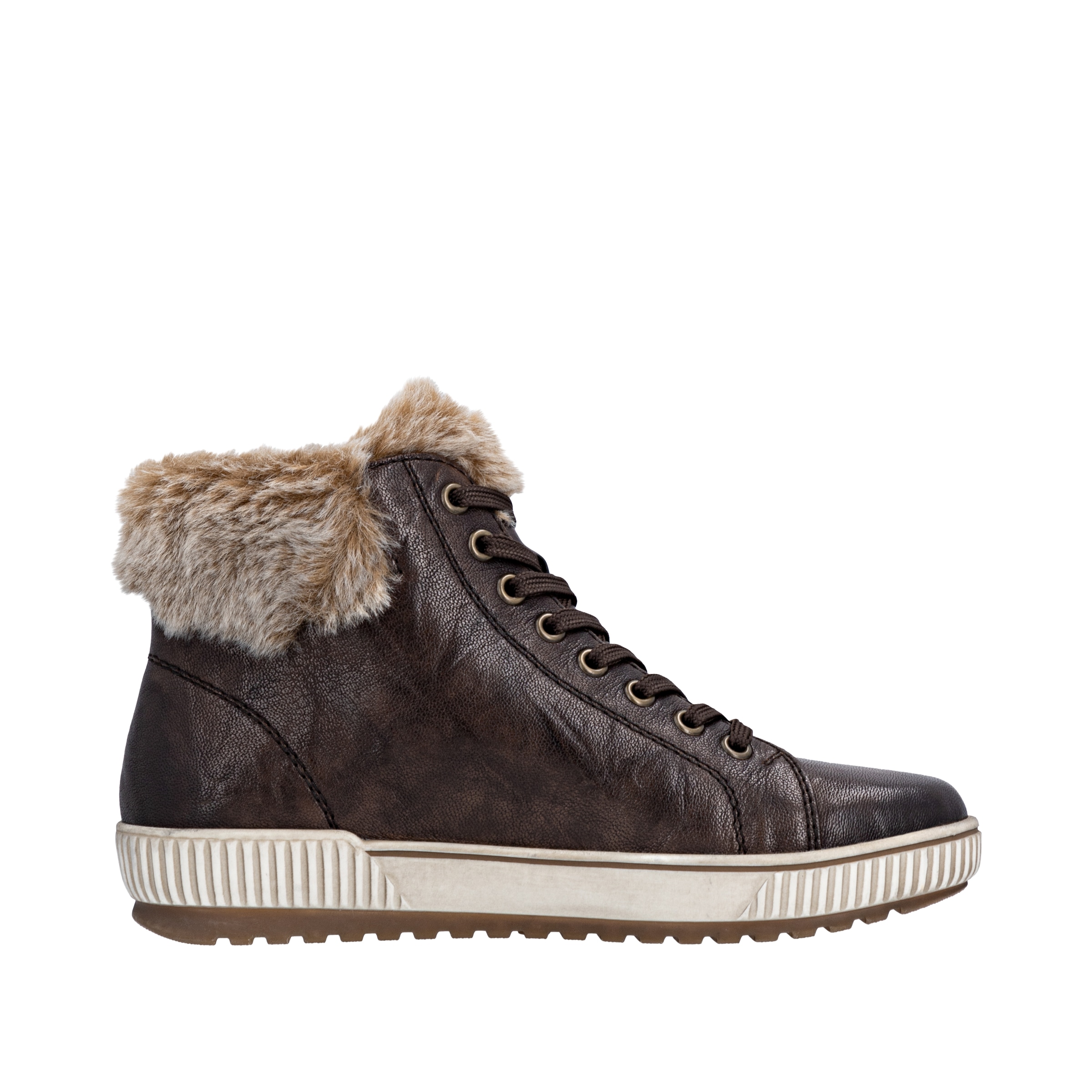 Remonte Winterboots, Plateau, Outdoorschuh Schnürboots mit wasserabweisender TEX-Membran