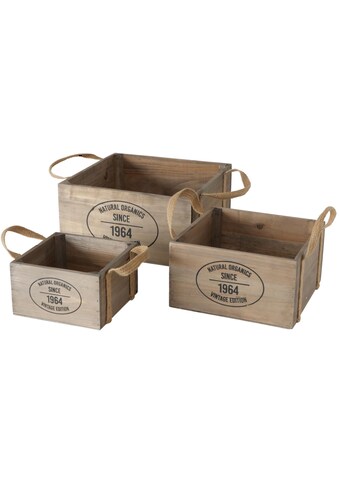 BOLTZE Aufbewahrungsbox »Box Vinta, 3 tlg., Set 3«, (3 St.) kaufen