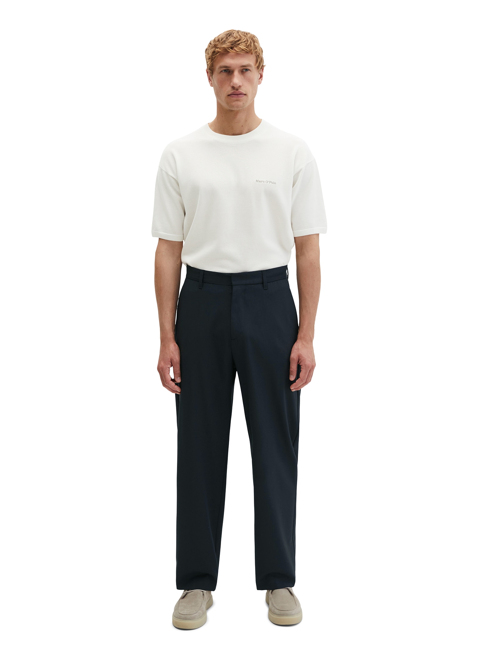Marc O'Polo Stoffhose »DFB Travel Collection«  Model: MOSSBO, aus leichtem Technical Wool Blend