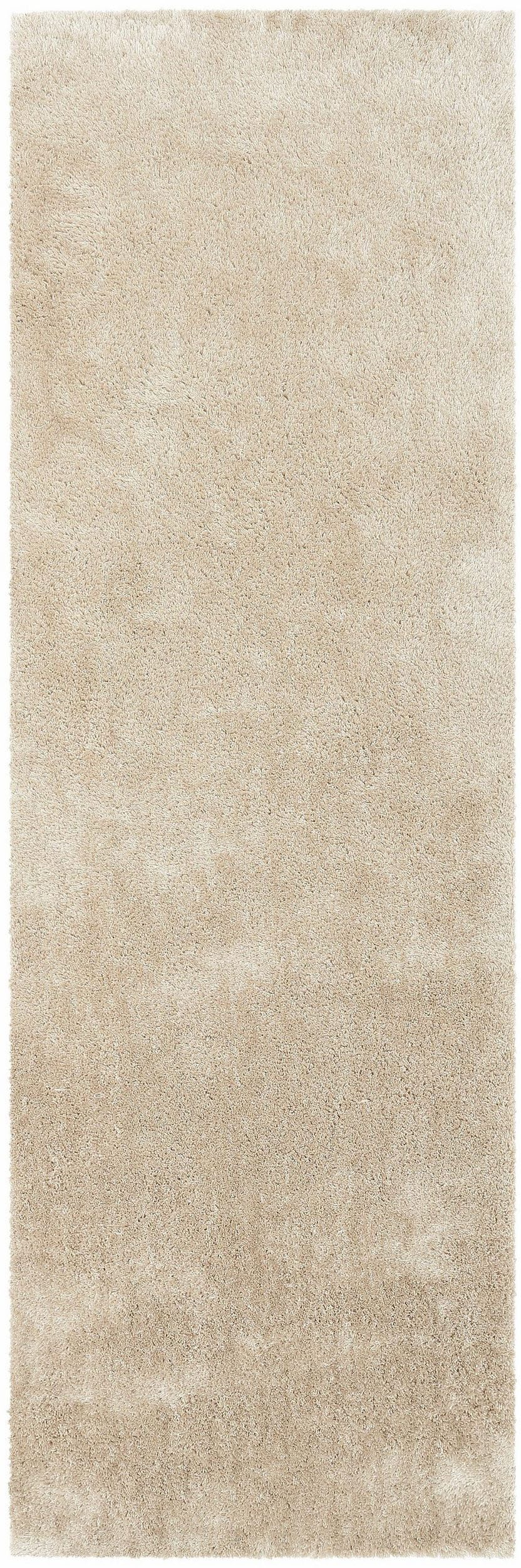 Home affaire Hochflor-Läufer »Deman«, rechteckig, 25 mm Höhe, Läufer, Teppichläufer, Brücke, Uni-Farben, Mikrofaser