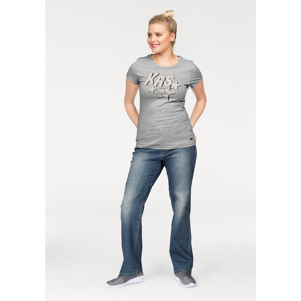 Arizona Gerade Jeans »Curve-Collection«, Shaping