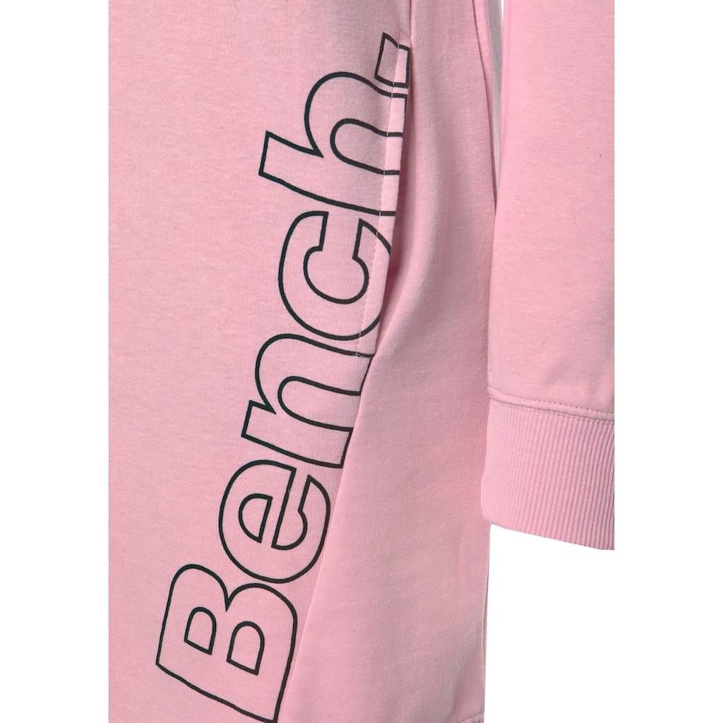 Bench. Loungewear Sweatkleid, mit seitlichem Logoprint