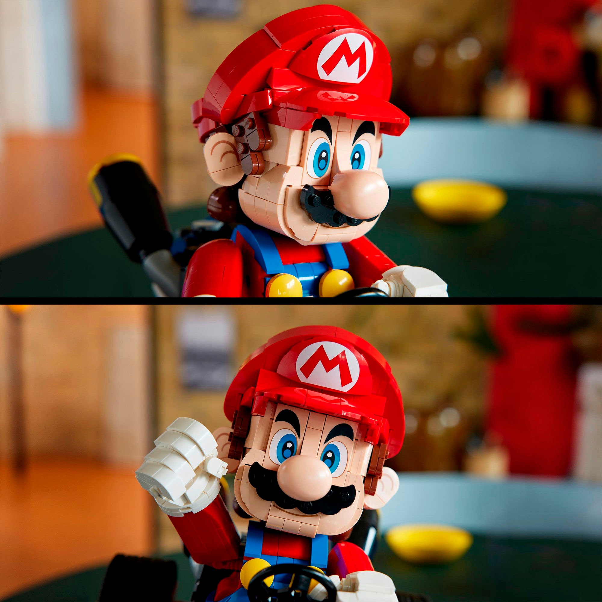 LEGO® Konstruktionsspielsteine »Mario Kart: Mario & Standard-Kart (72037), LEGO Super Mario«, (1972 St.), Made in Europe