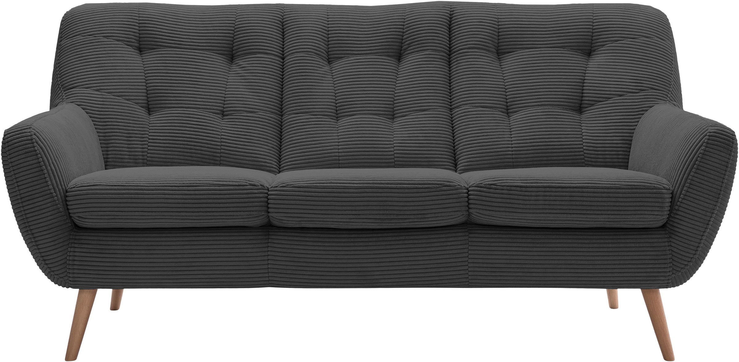 exxpo - sofa fashion 3-Sitzer »Scandi, bequem, aufwendige Rückenpolsterung günstig online kaufen