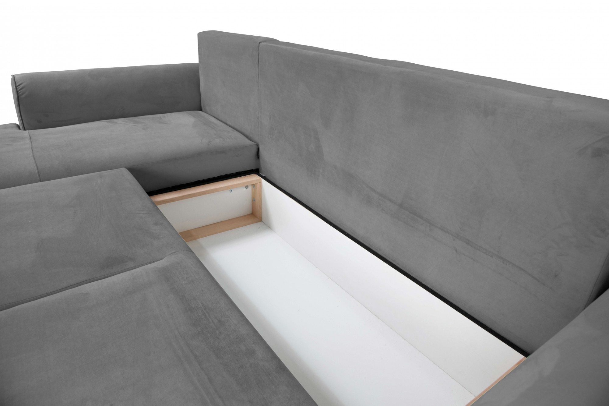 INOSIGN Ecksofa »BEATRICE optionale Schlafsofa mit Bettkasten, B/T/H: 265/170/86 cm«, L-Form, wahlweise auch mit Bettfunktion und Bettkasten