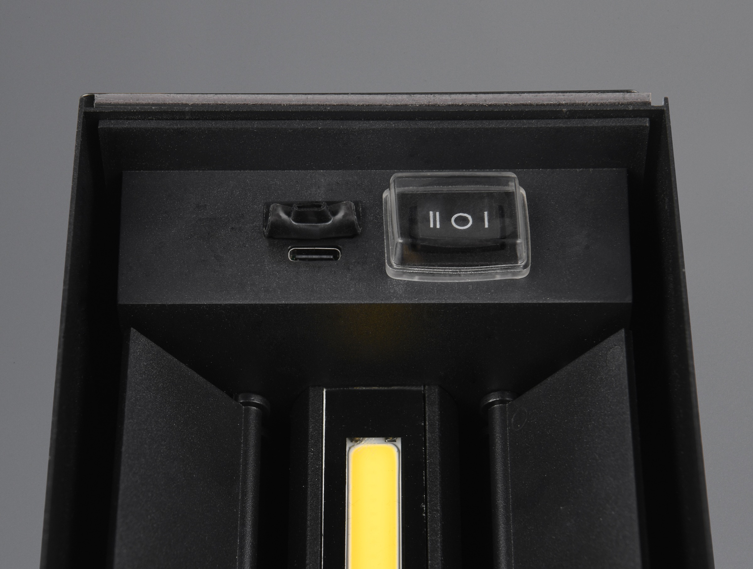 REALITY Leuchten LED Wandleuchte »TALENT, LED Wandlampe mit Magnet Wandhalterung, up-and-down Licht IP44«, 2 flammig, Leuchtmittel LED-Board | LED fest integriert, Bewegungsmelder Dämmerungssensor Akkubetrieb USB-Anschluss Schalter
