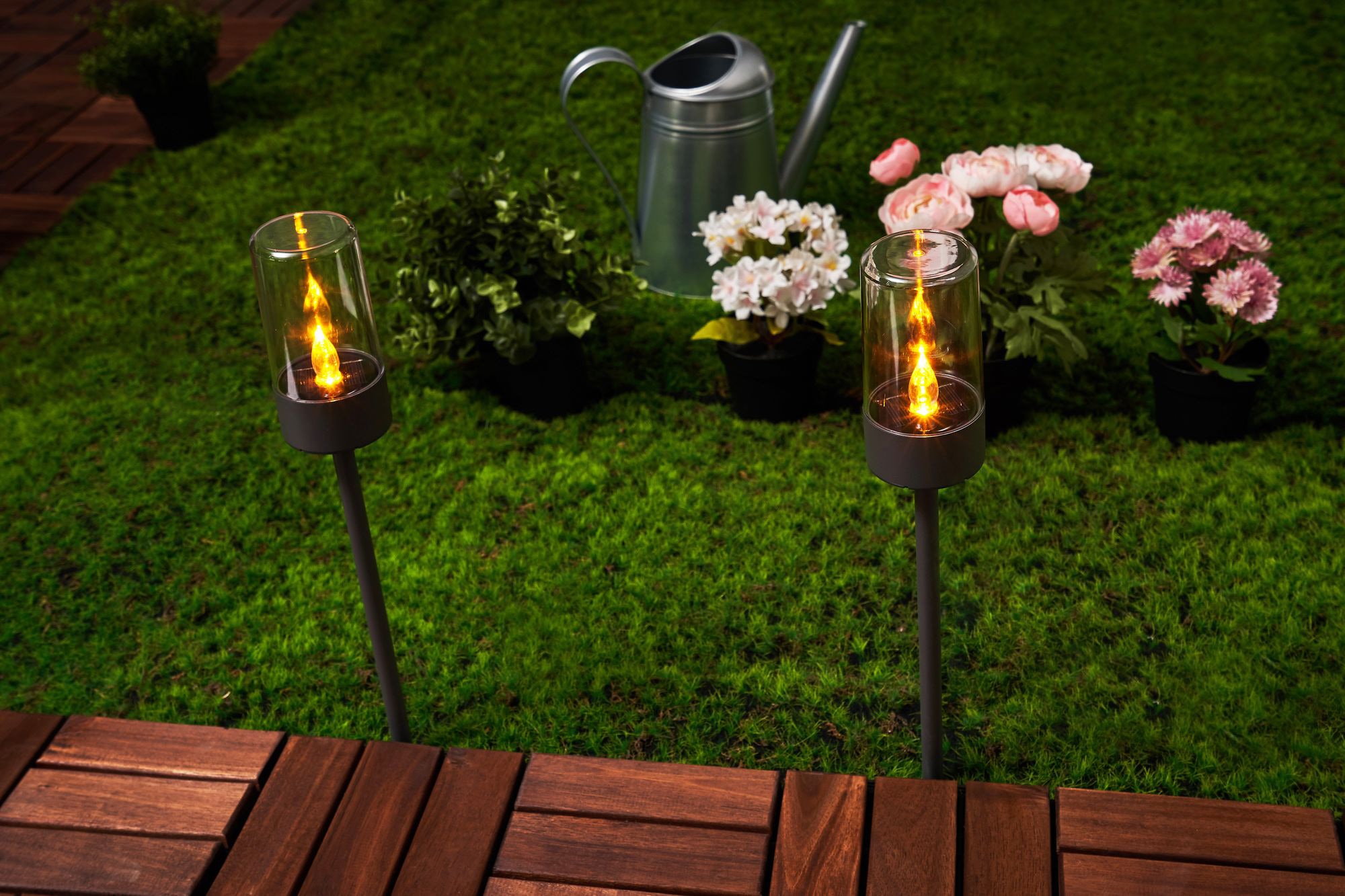 Pauleen LED Gartenfackel »Sunshine Happiness«, 2 flammig-flammig,  Solarbetrieben, Erdspieß, 2er Set online kaufen
