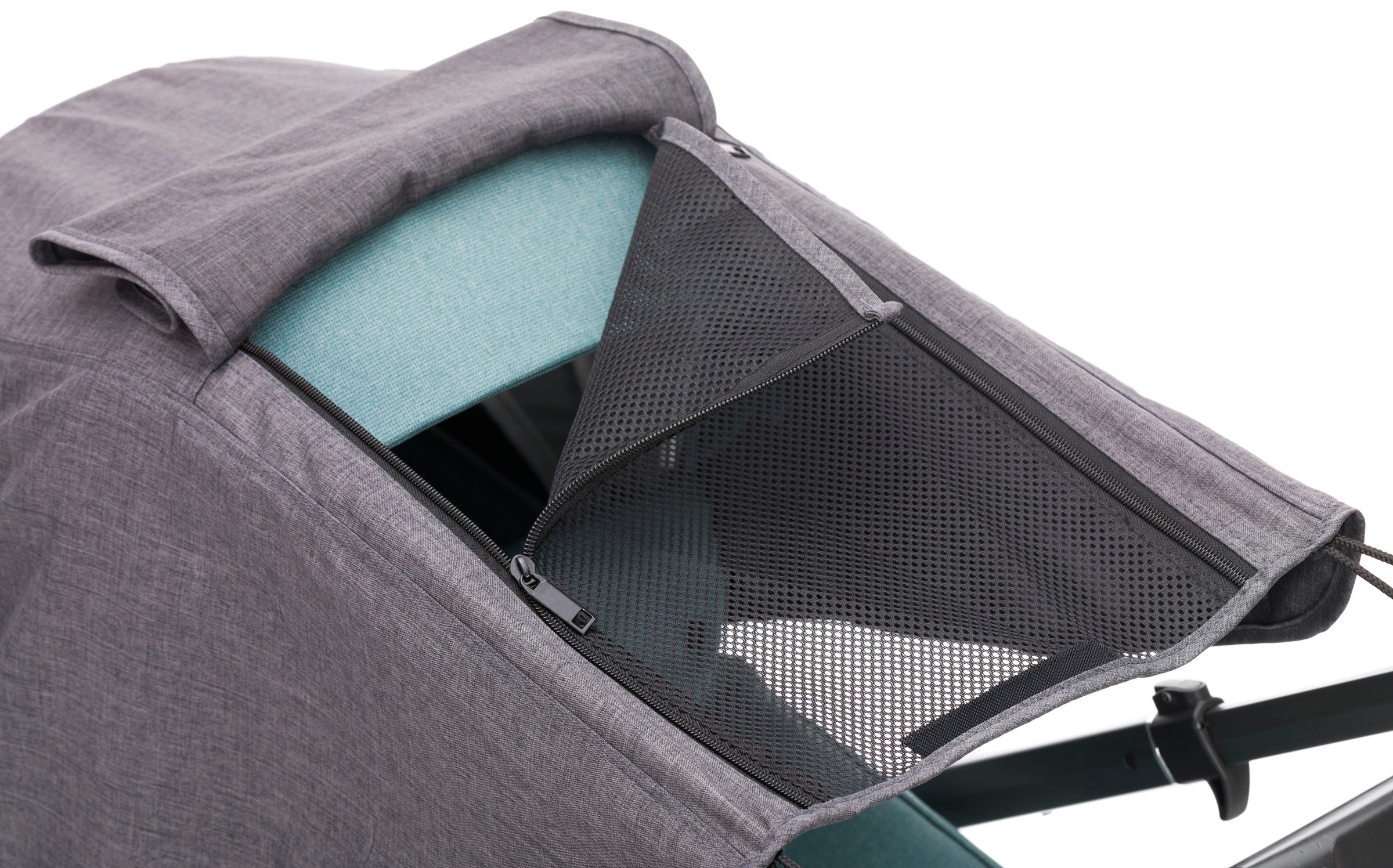 Fillikid Kinderwagen-Sonnenschutzhülle »Sonnenschutz Deluxe, grau melange«, für Kinderwagen & Buggys