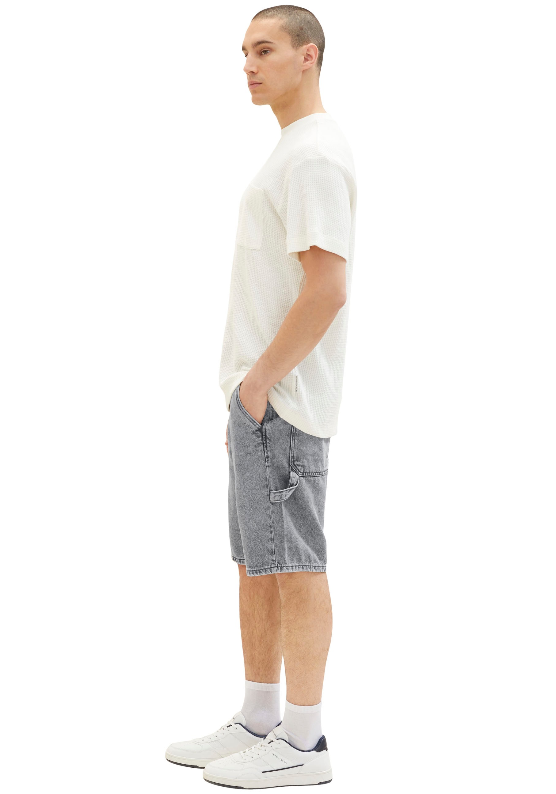 5. Bild von TOM TAILOR Denim Jeansshorts, in 5-Pocket Form