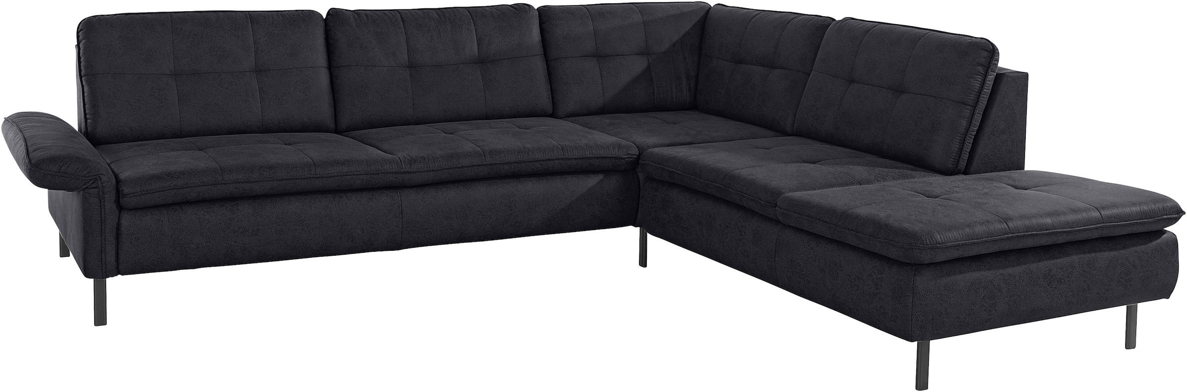INOSIGN Ecksofa »Birkholm L-Form«, Armlehnverstellung, auch in Easy Clean Bezug - mit Wasser zu reinigen