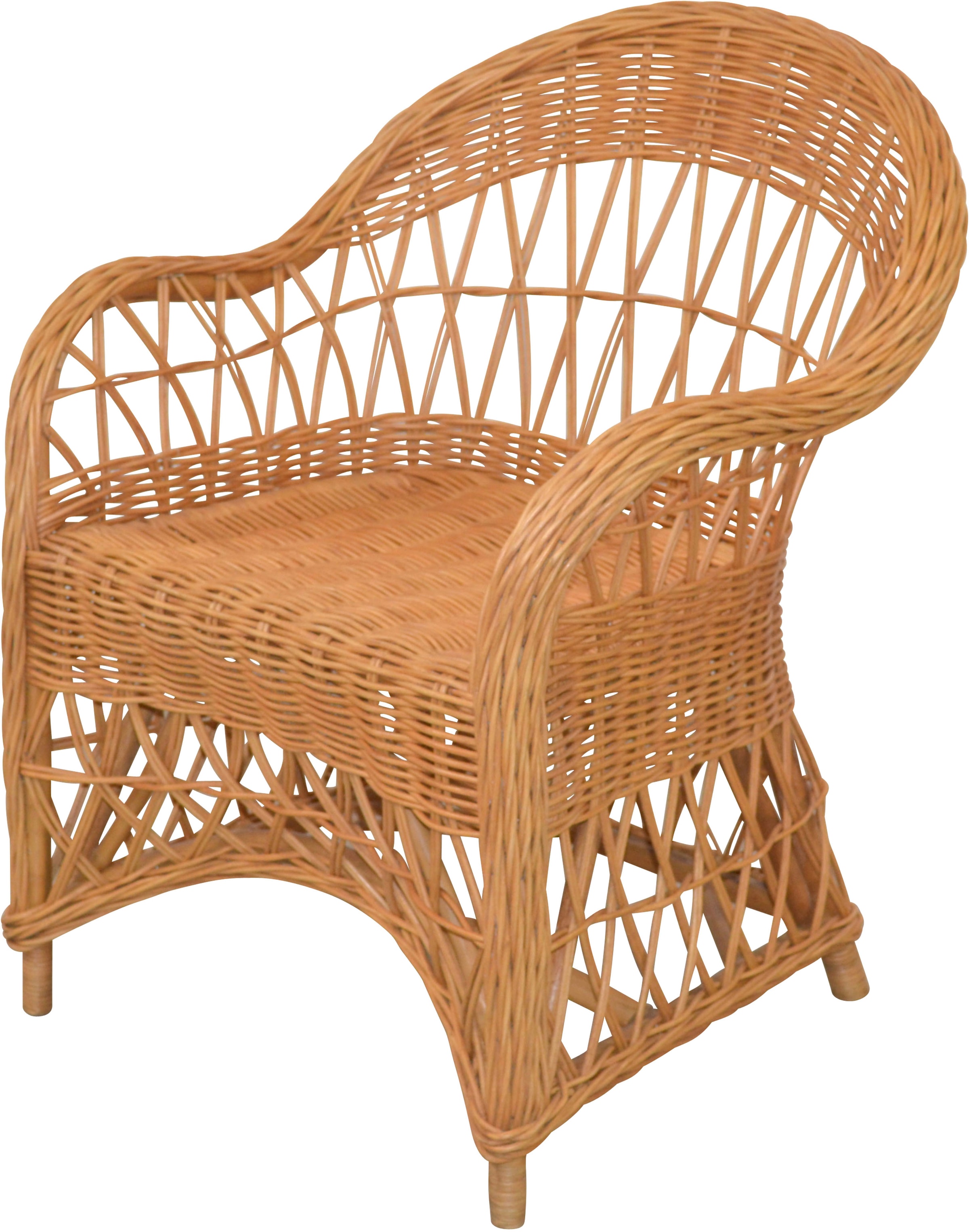 HOFMANN LIVING AND MORE Relaxsessel, (1 St.), Handgeflochten günstig online kaufen