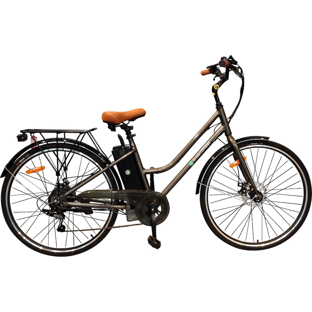 GreenStreet E-Bike »Damen GS3«, 7 Gang, Shimano, Heckmotor 250 W, innerhalb der StVZO