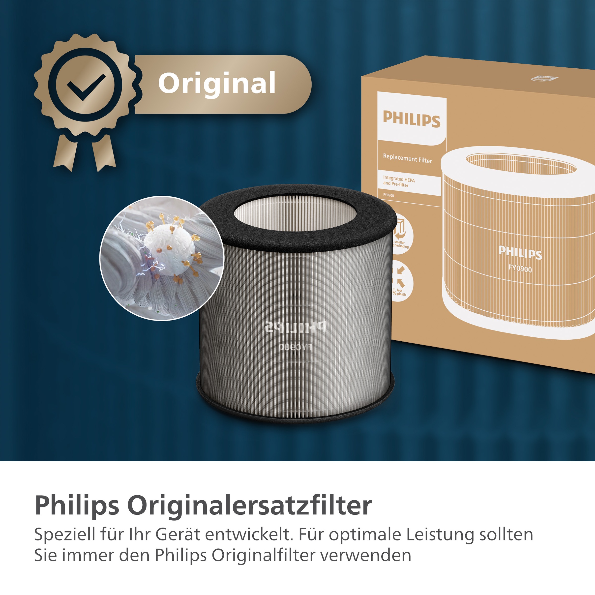 Philips HEPA Filter FY0900 30 kompatibel mit Philips Luftreinigern 900 und 800 Series bis zu 1 Jahr verwendbar 2 Schichten HEPA Filtersystem online bestellen Quelle